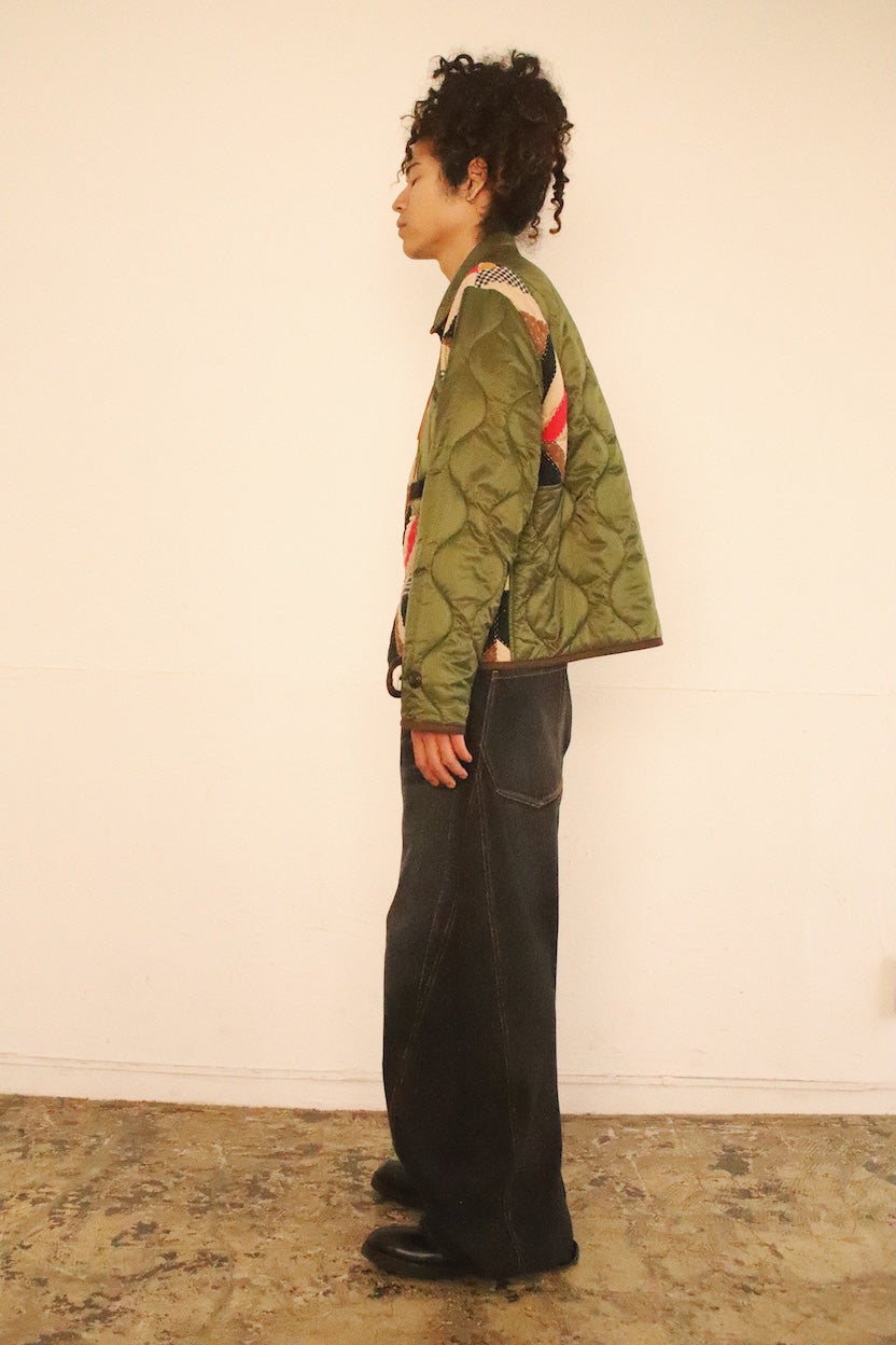 Quilt jacket Beige