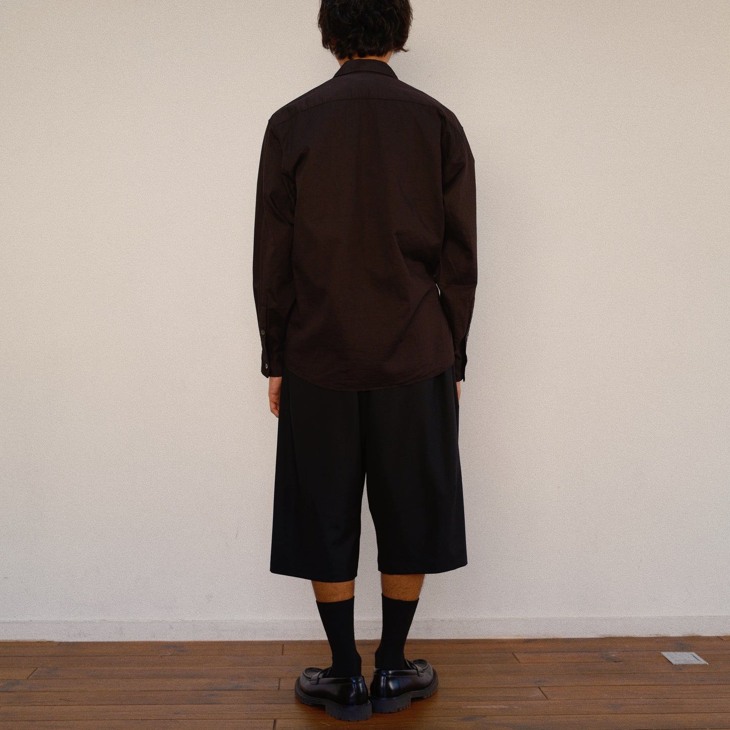 Asymmetric Shirt Balck