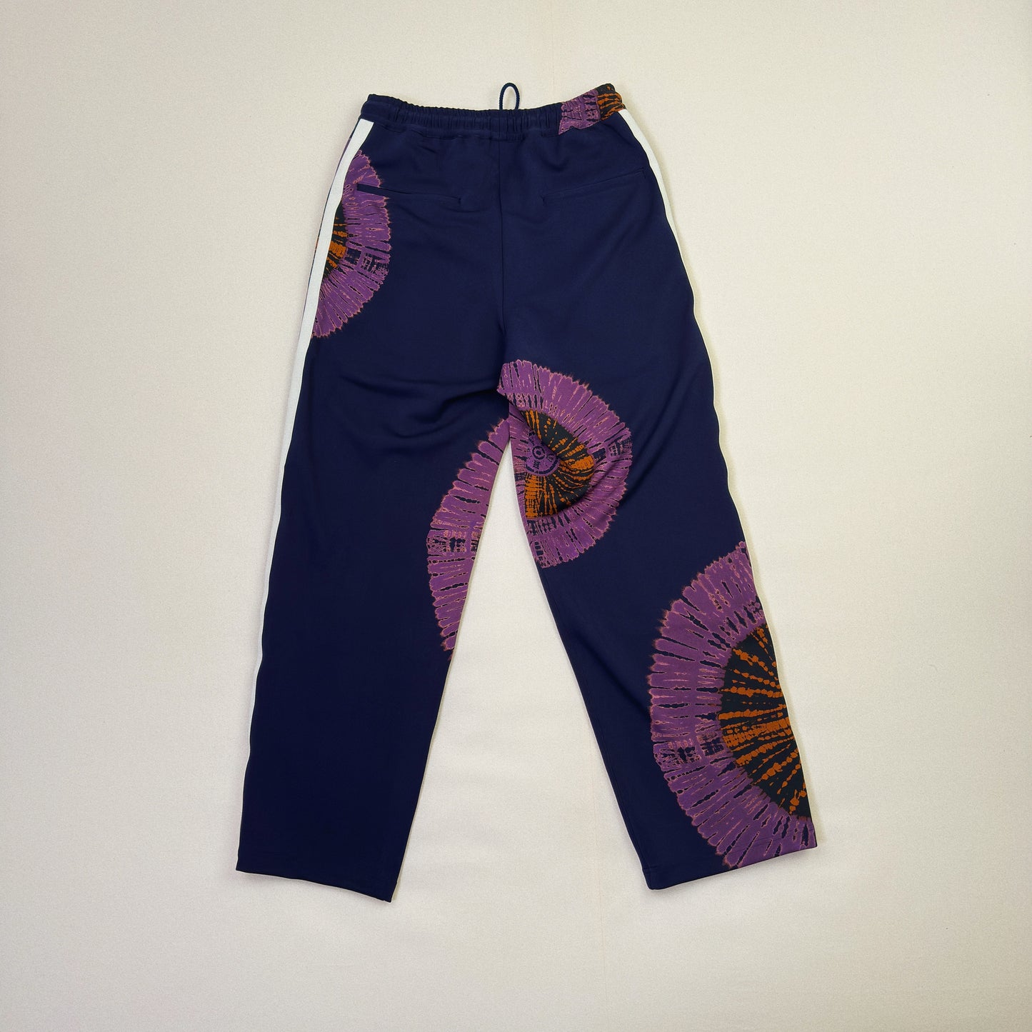 Tie-Dye Track Pants Navy