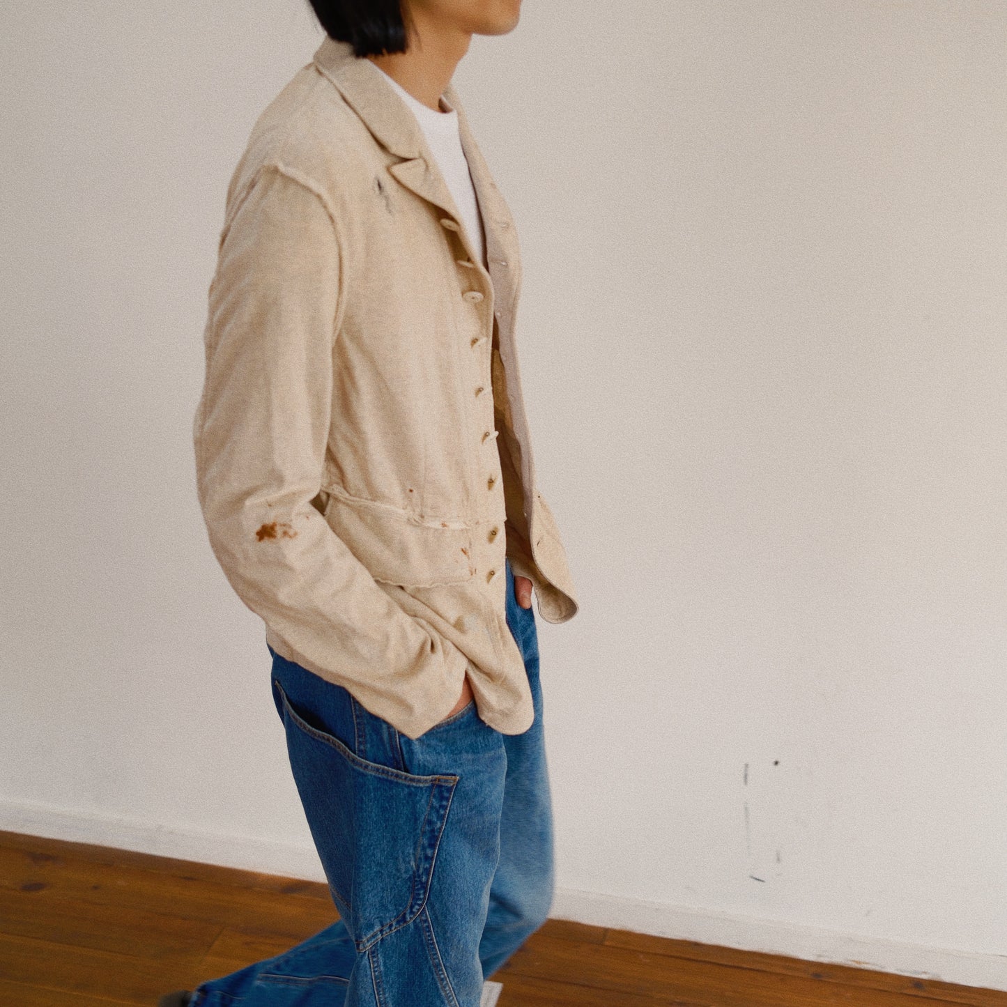 Faded Memory Jacket  Oatmeal