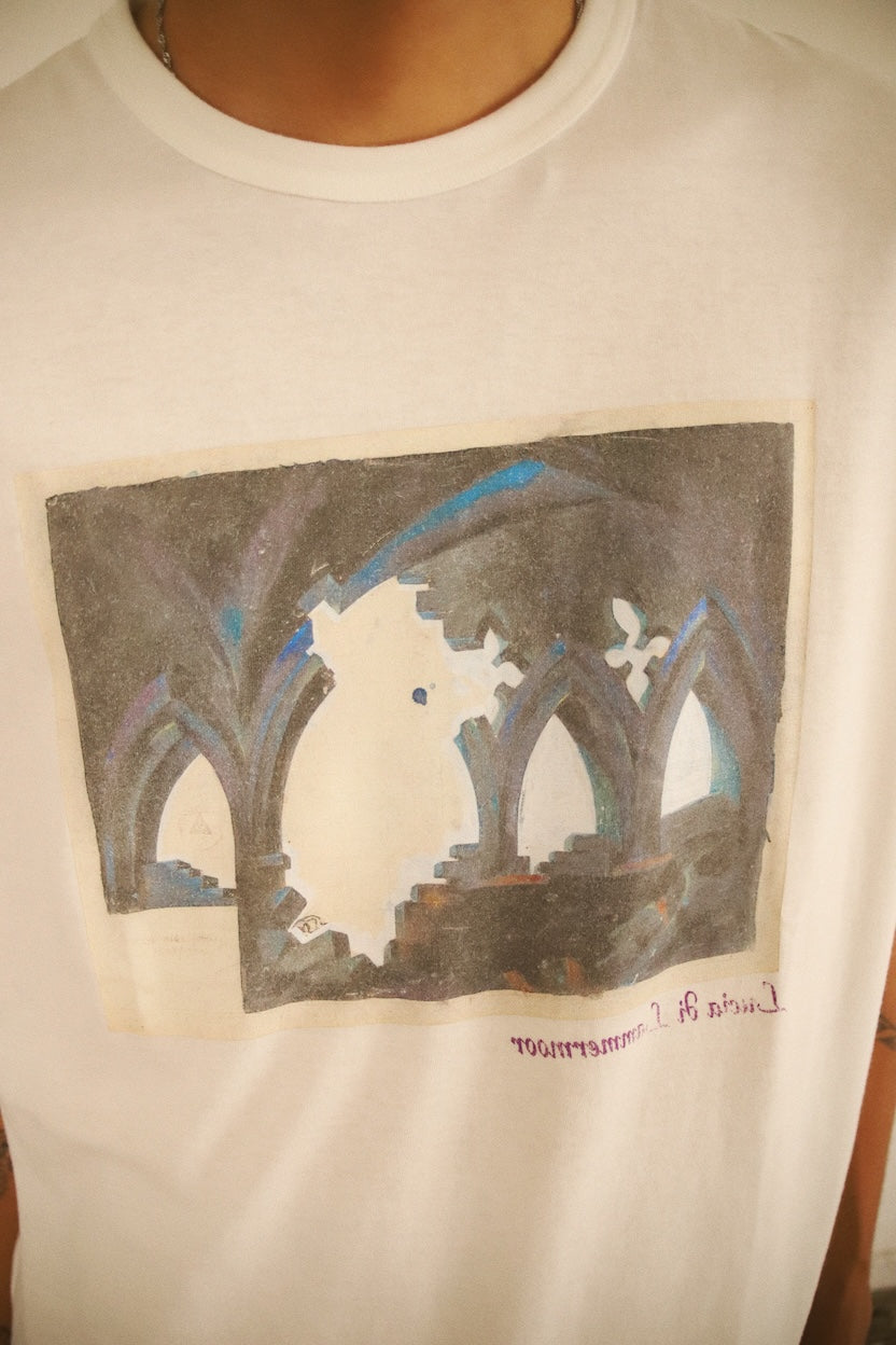 Printed T-shirt White