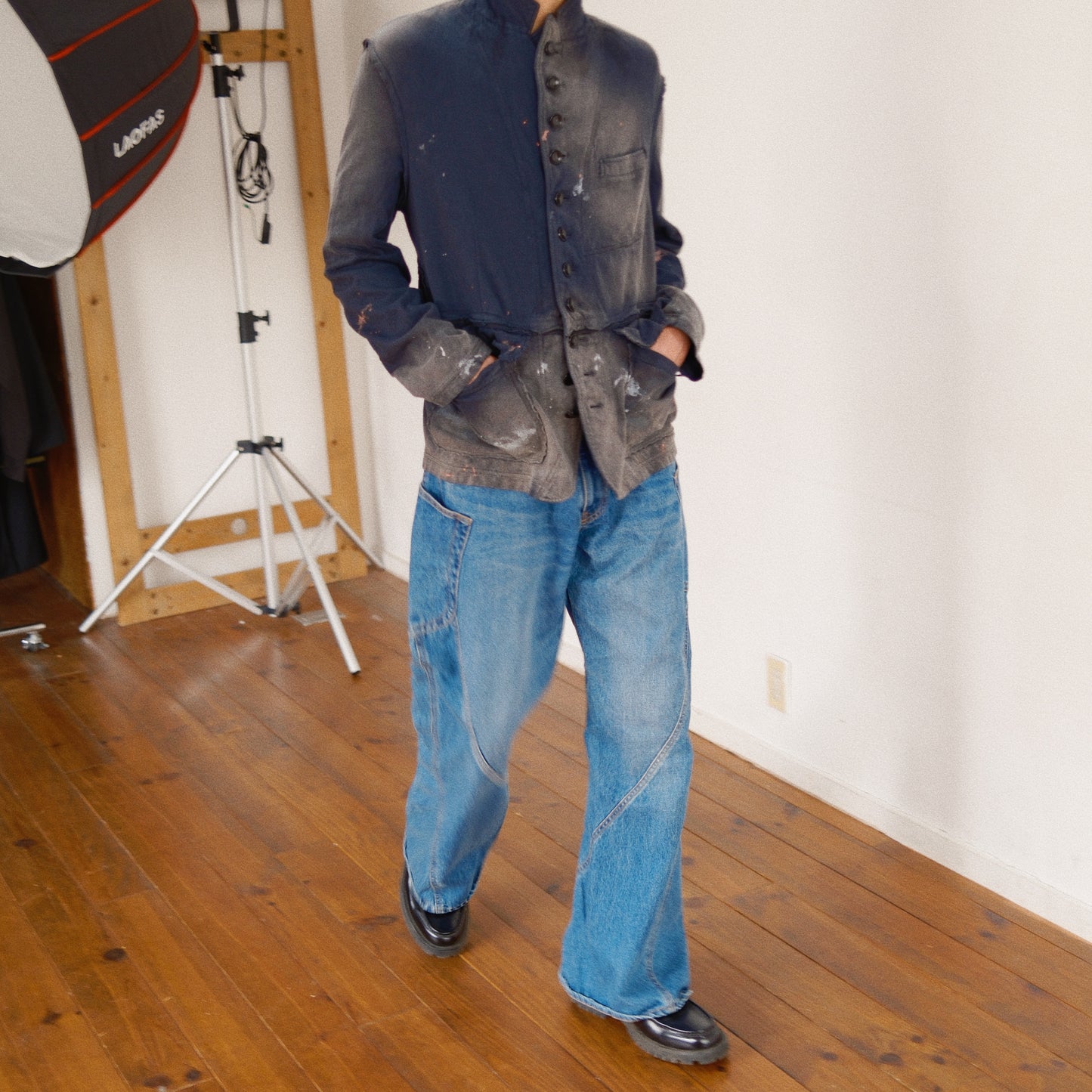 Faded Memory Jacket  Black