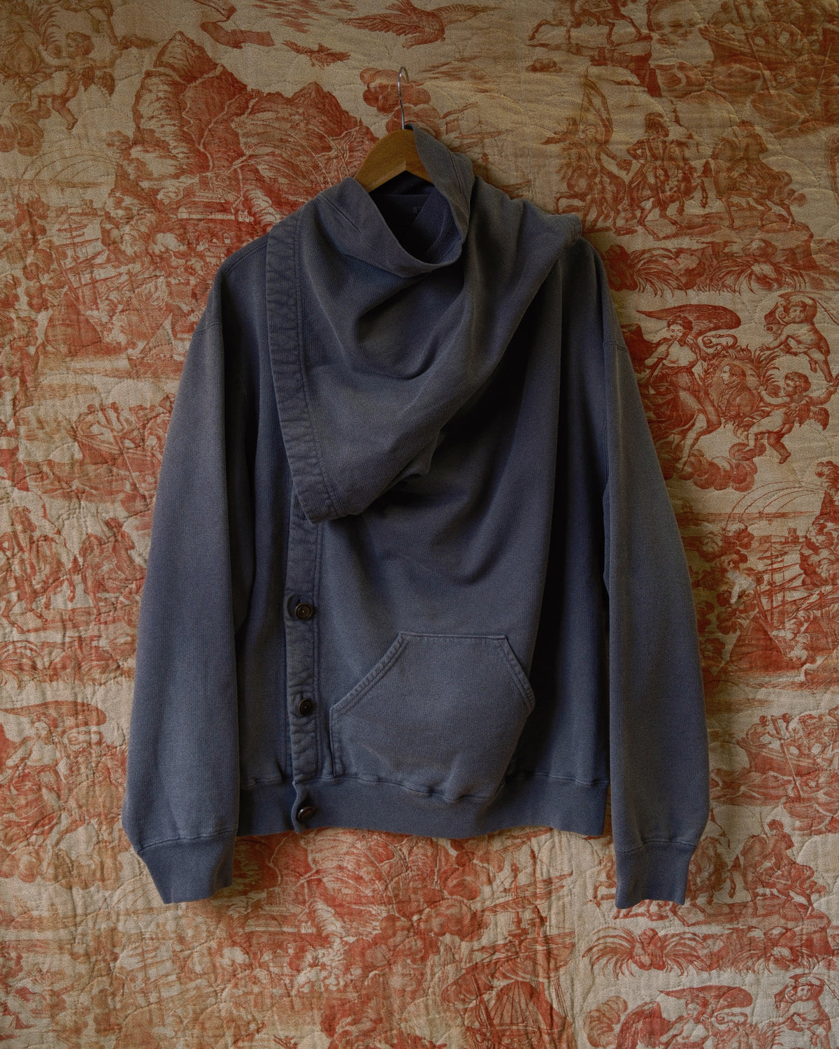 Asymmetric Sweatshirt Gray