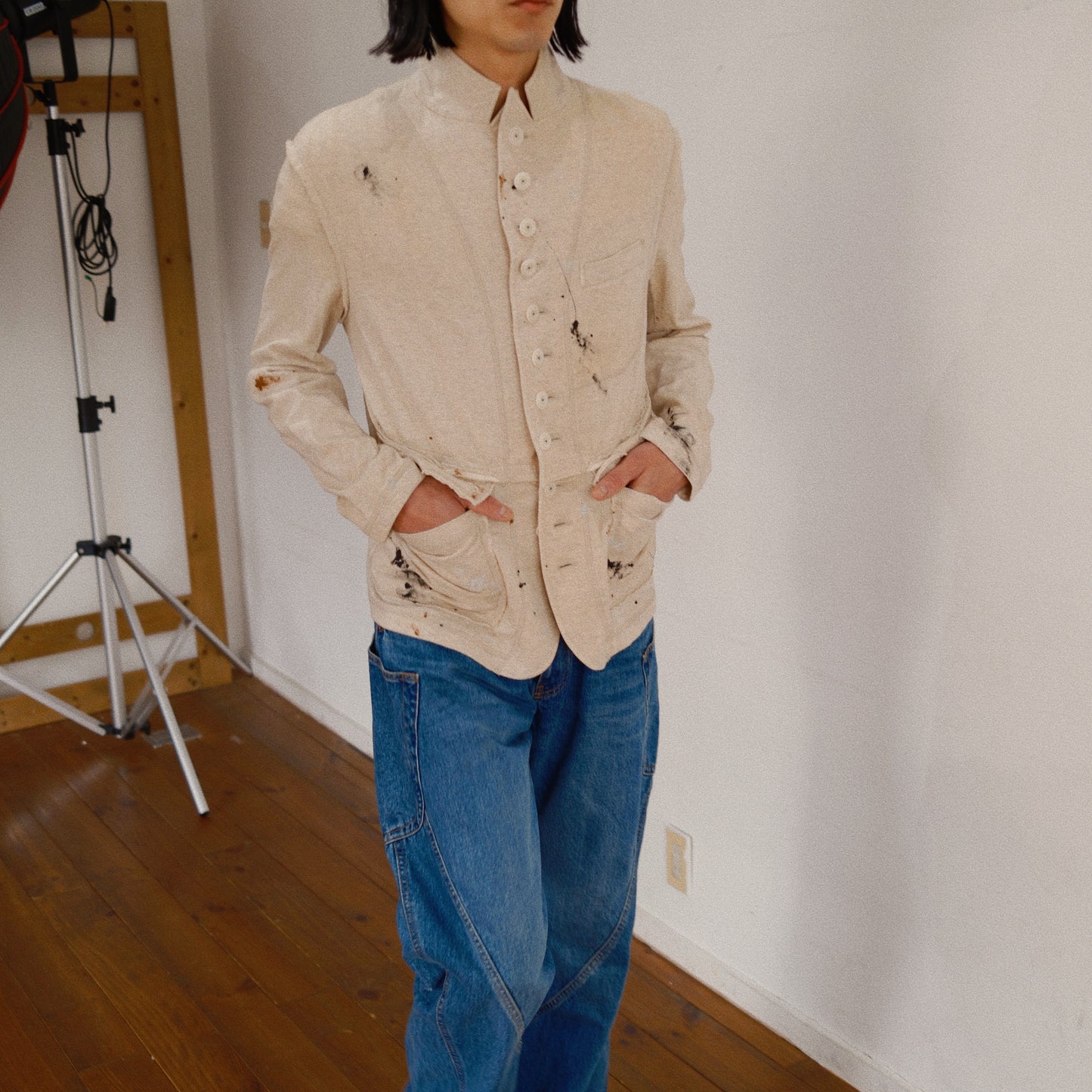 Faded Memory Jacket  Oatmeal