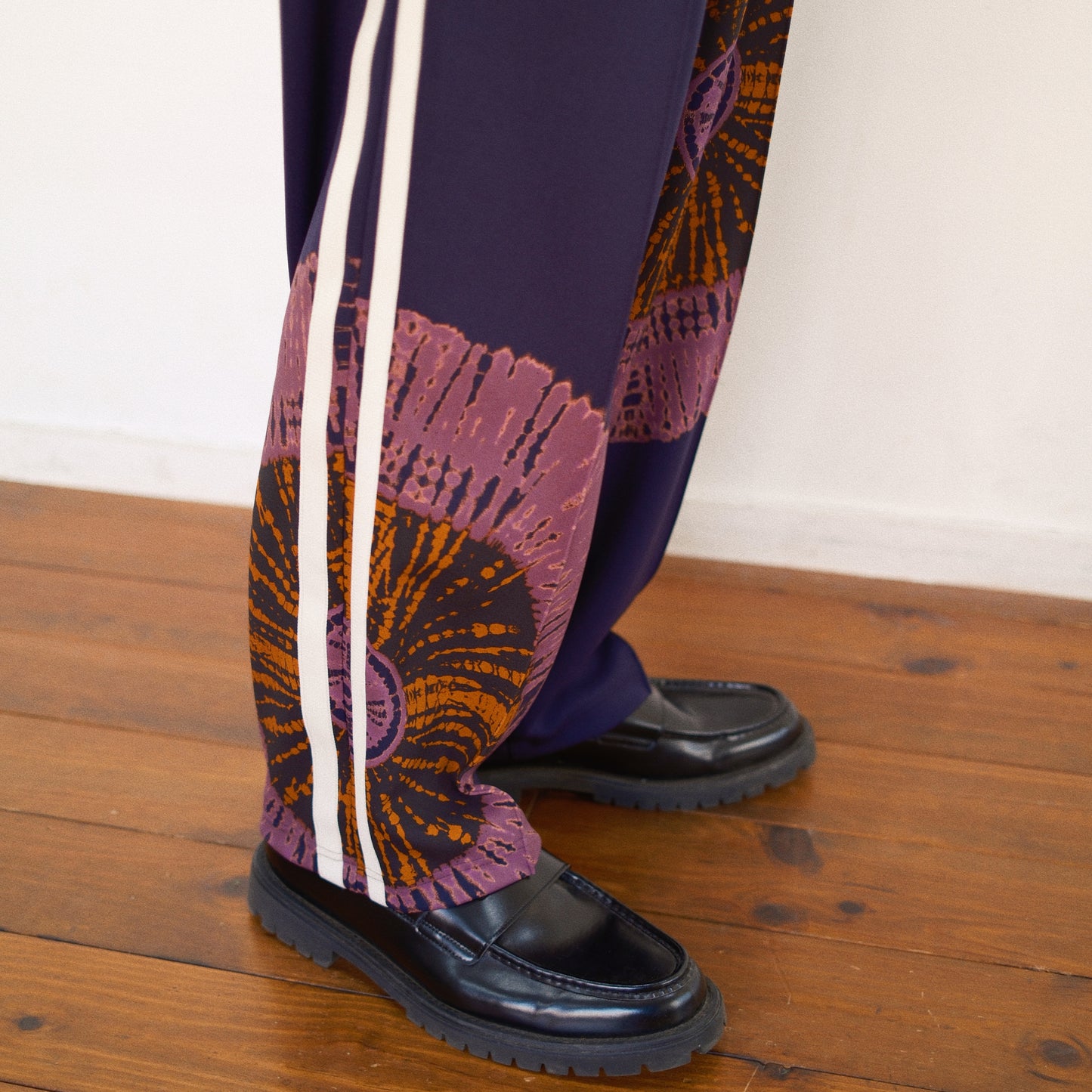 Tie-Dye Track Pants Navy