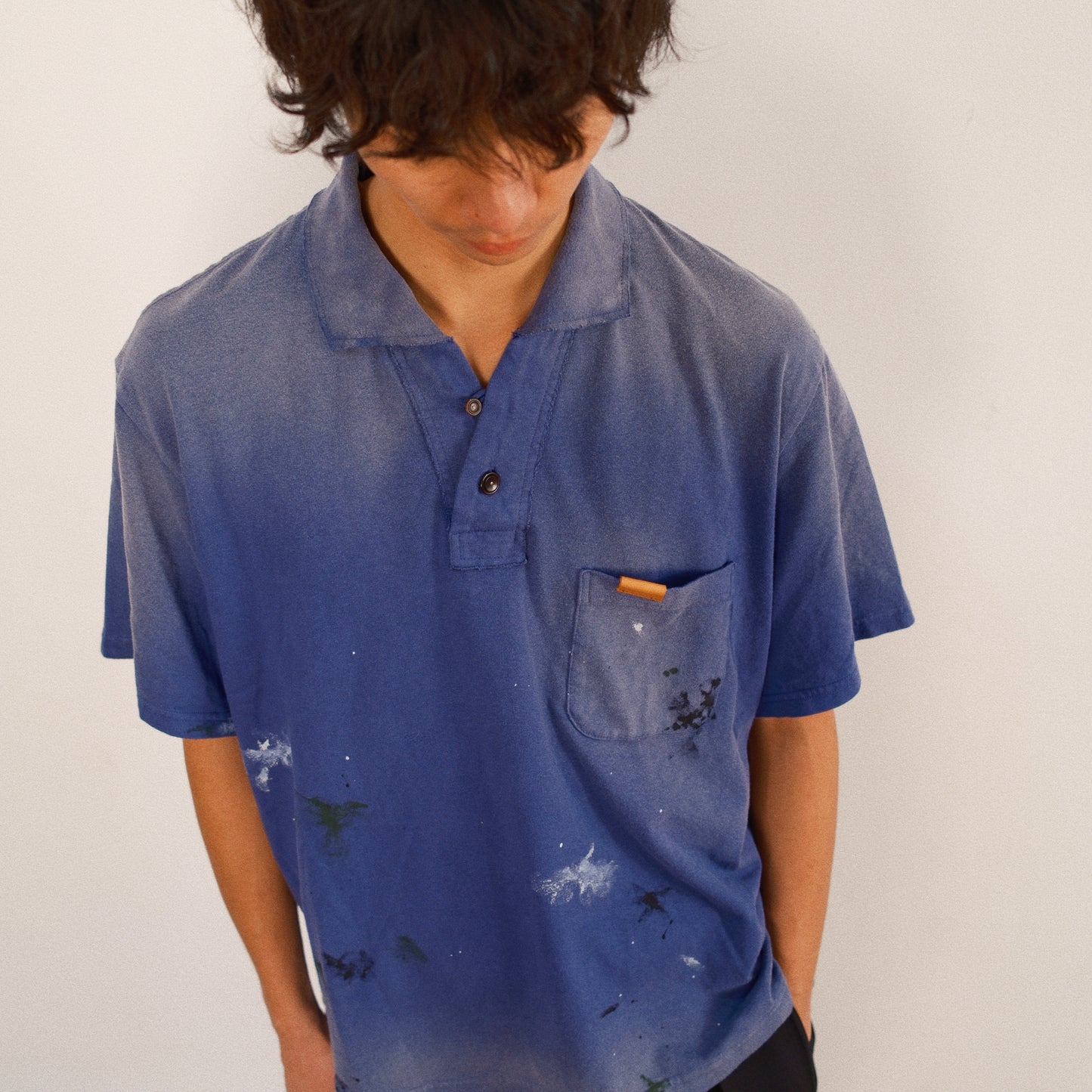 Faded Memory T Shirt Blue