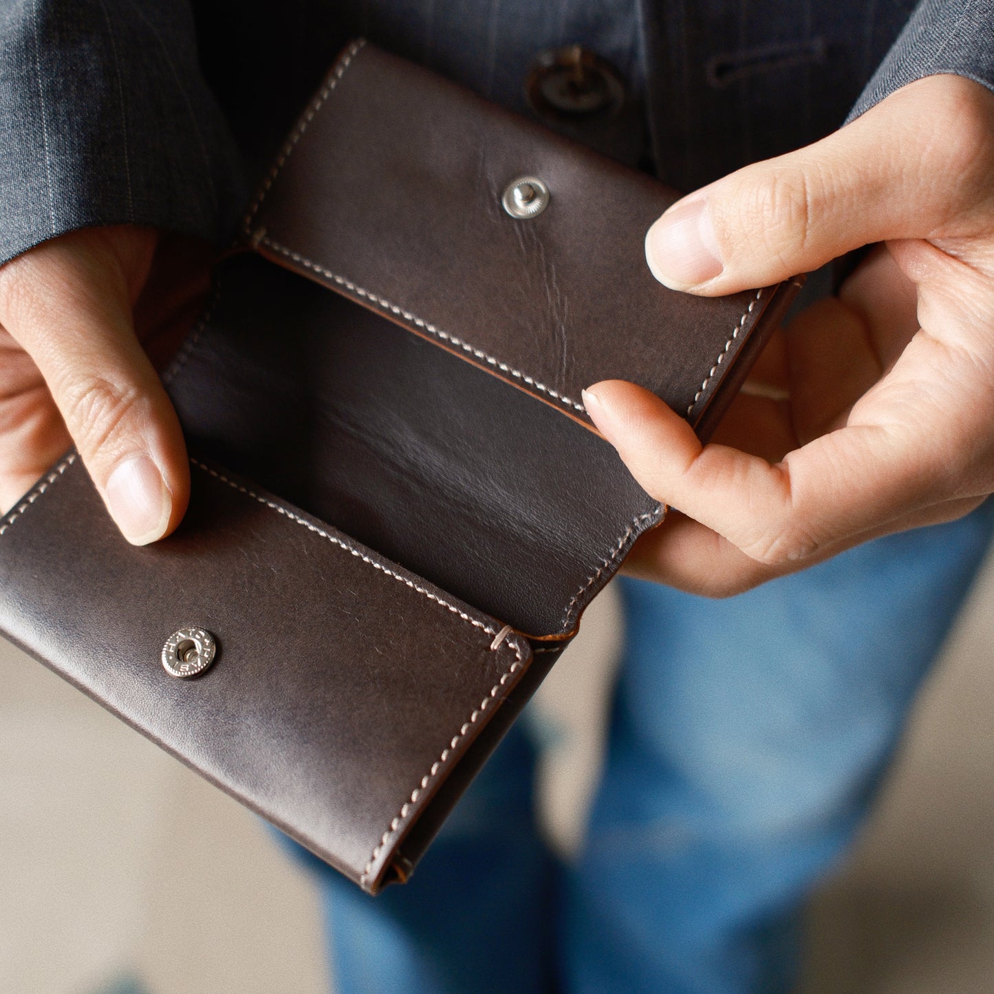 The Object Card Case 　Brown