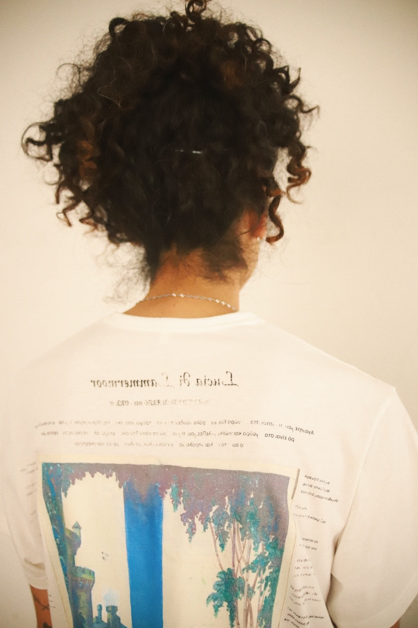 Printed T-shirt White