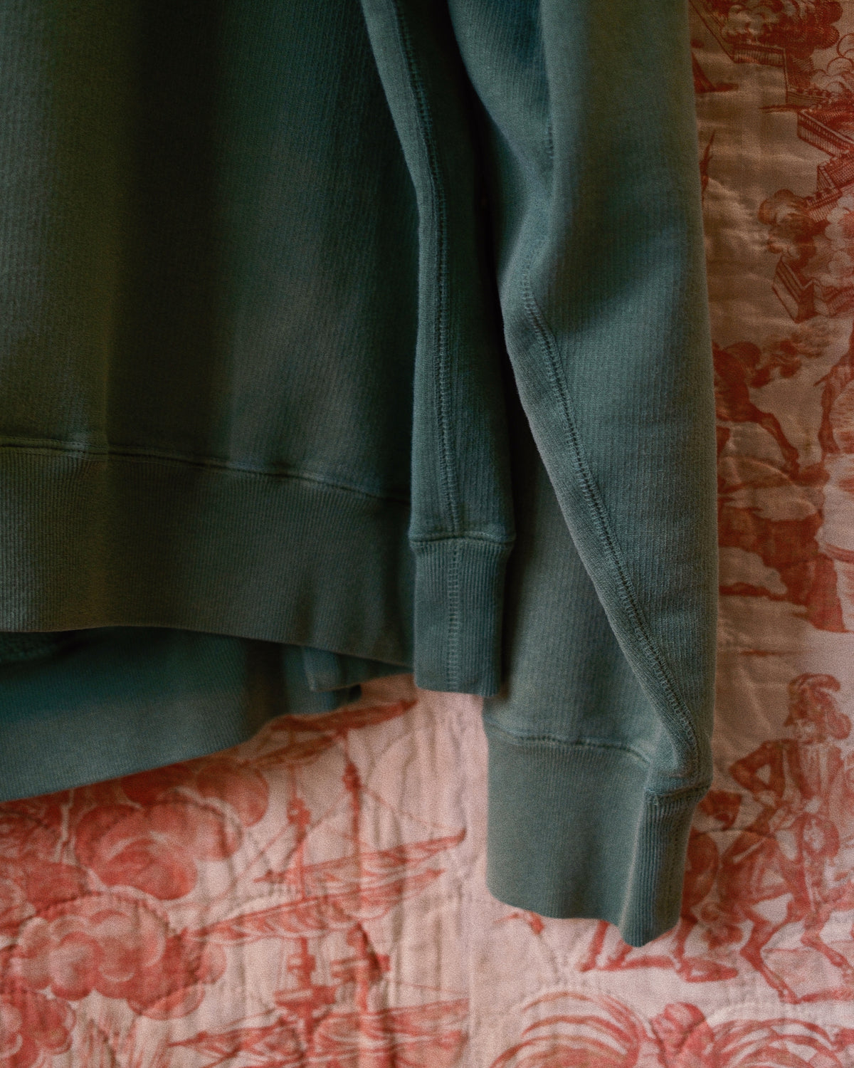 Asymmetric Sweatshirt Green