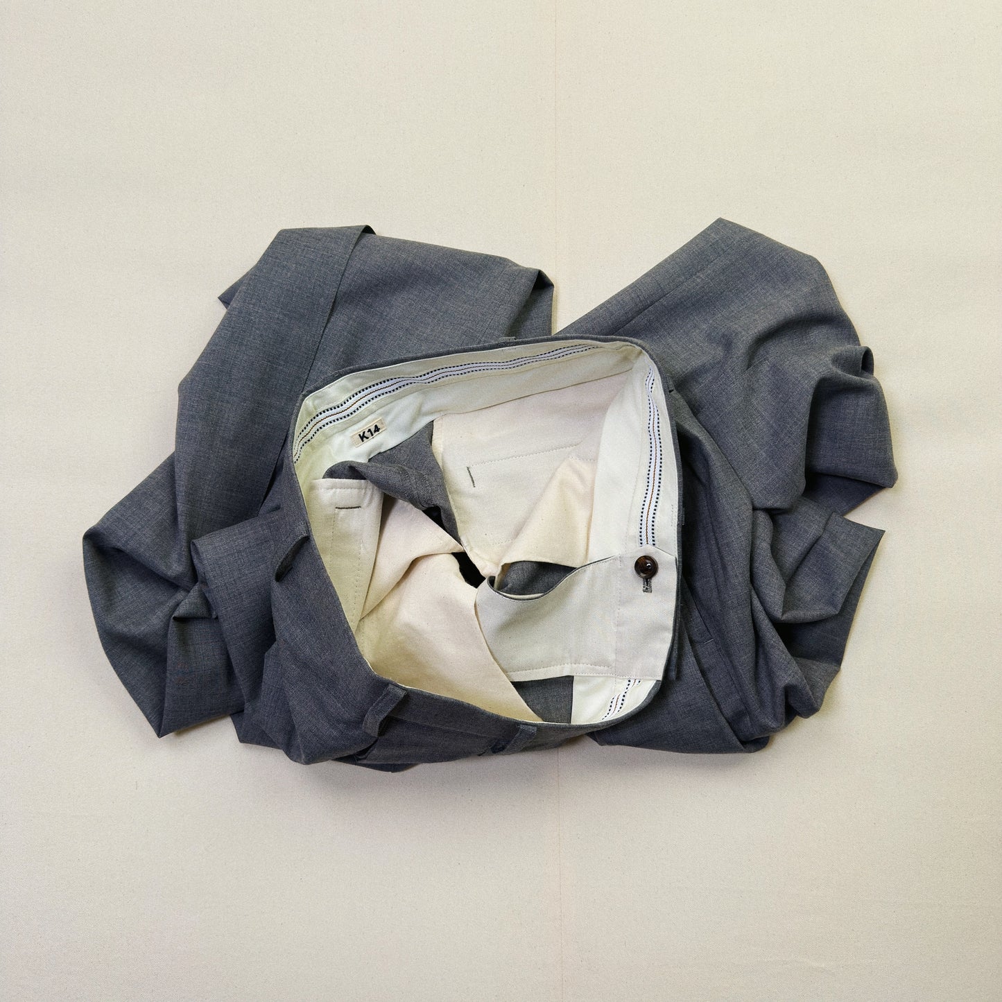 Pleated Dress Pants　Gray