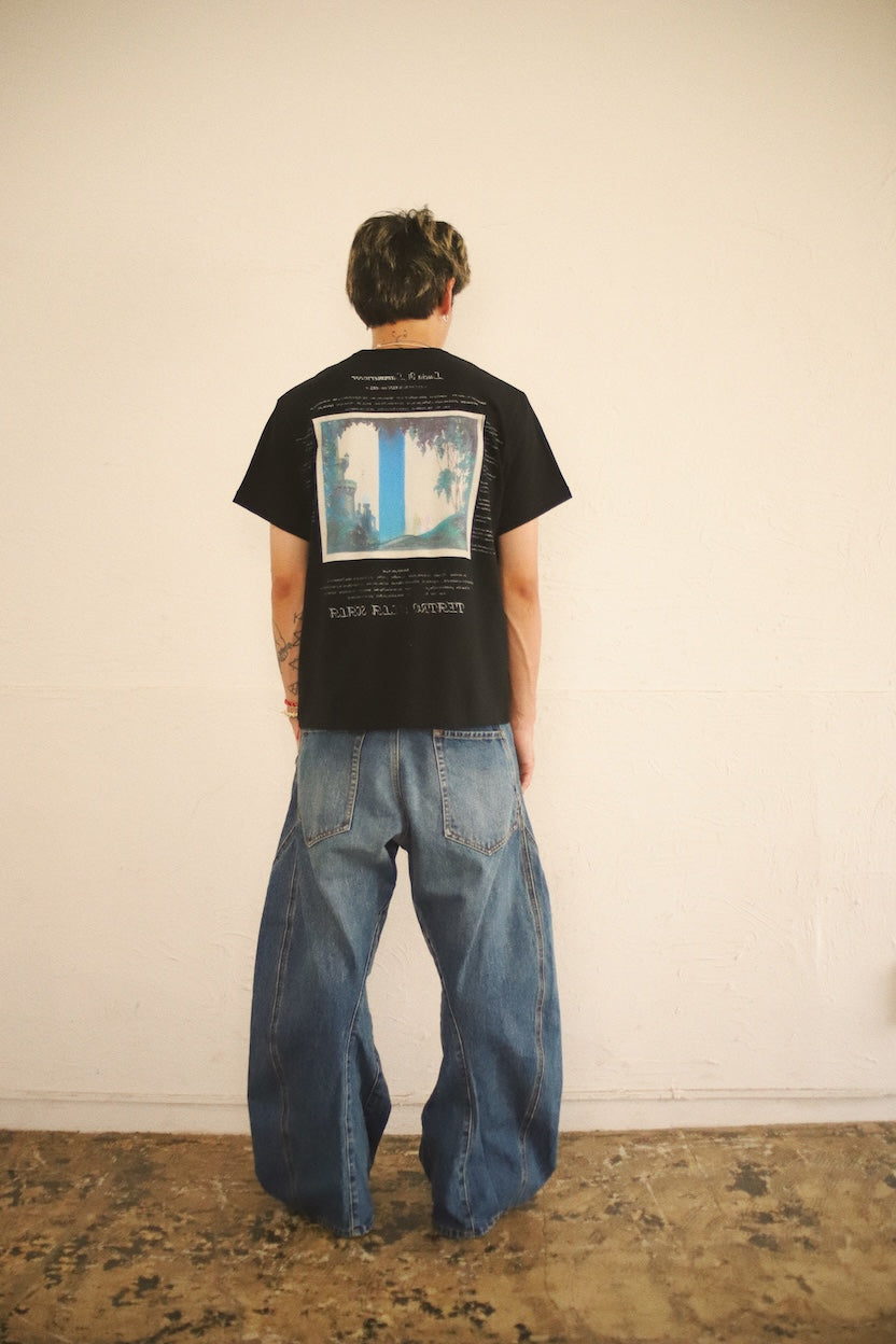 Printed T-shirt Black