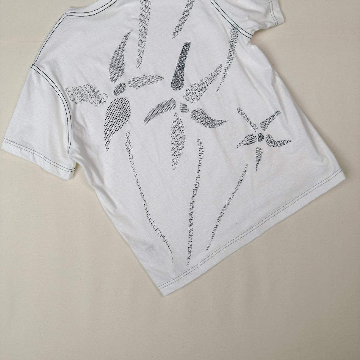 Printed T-shirt White