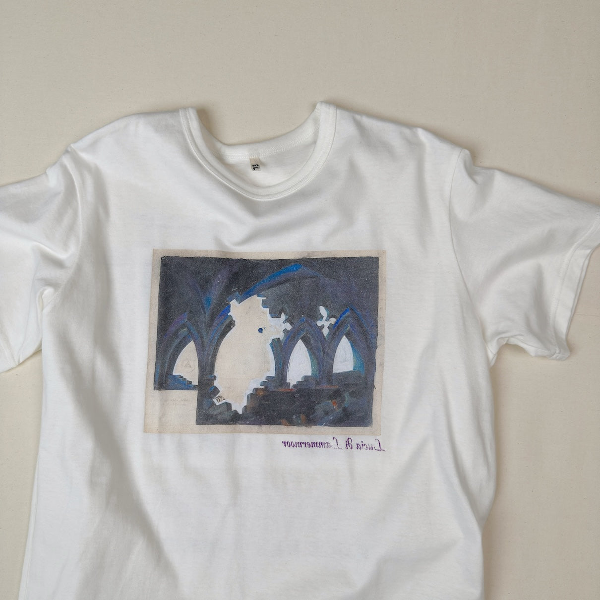 Printed T-shirt White