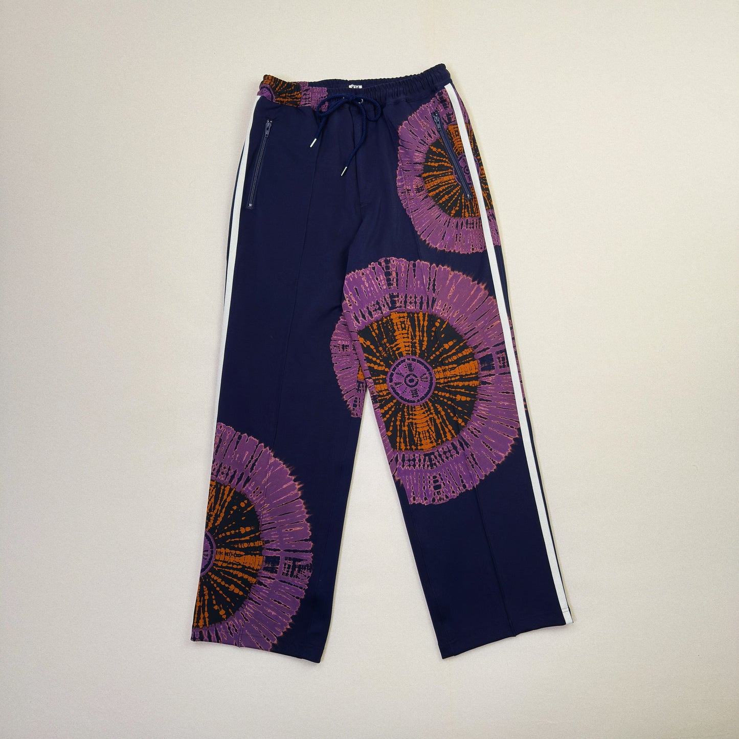 Tie-Dye Track Pants Navy