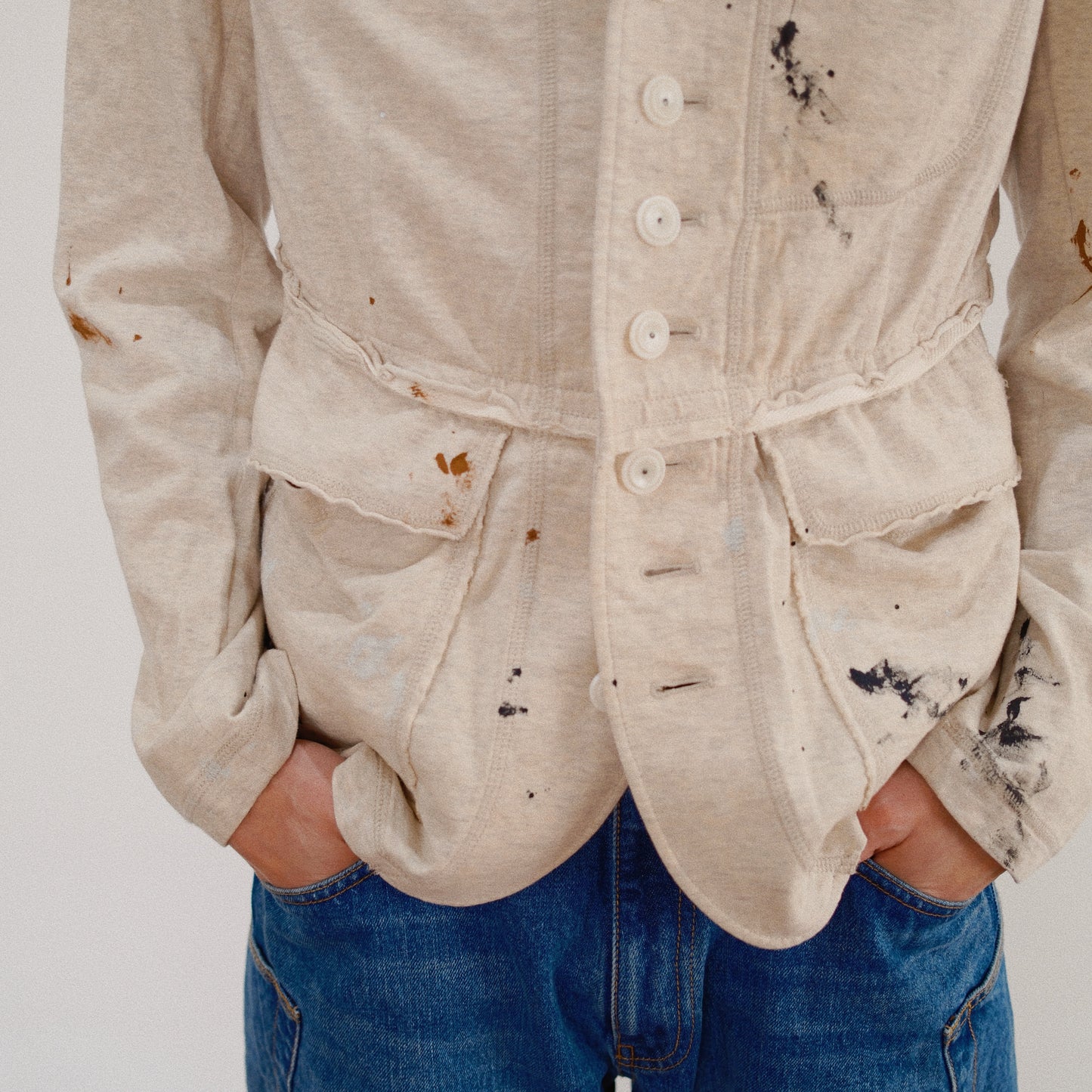 Faded Memory Jacket  Oatmeal