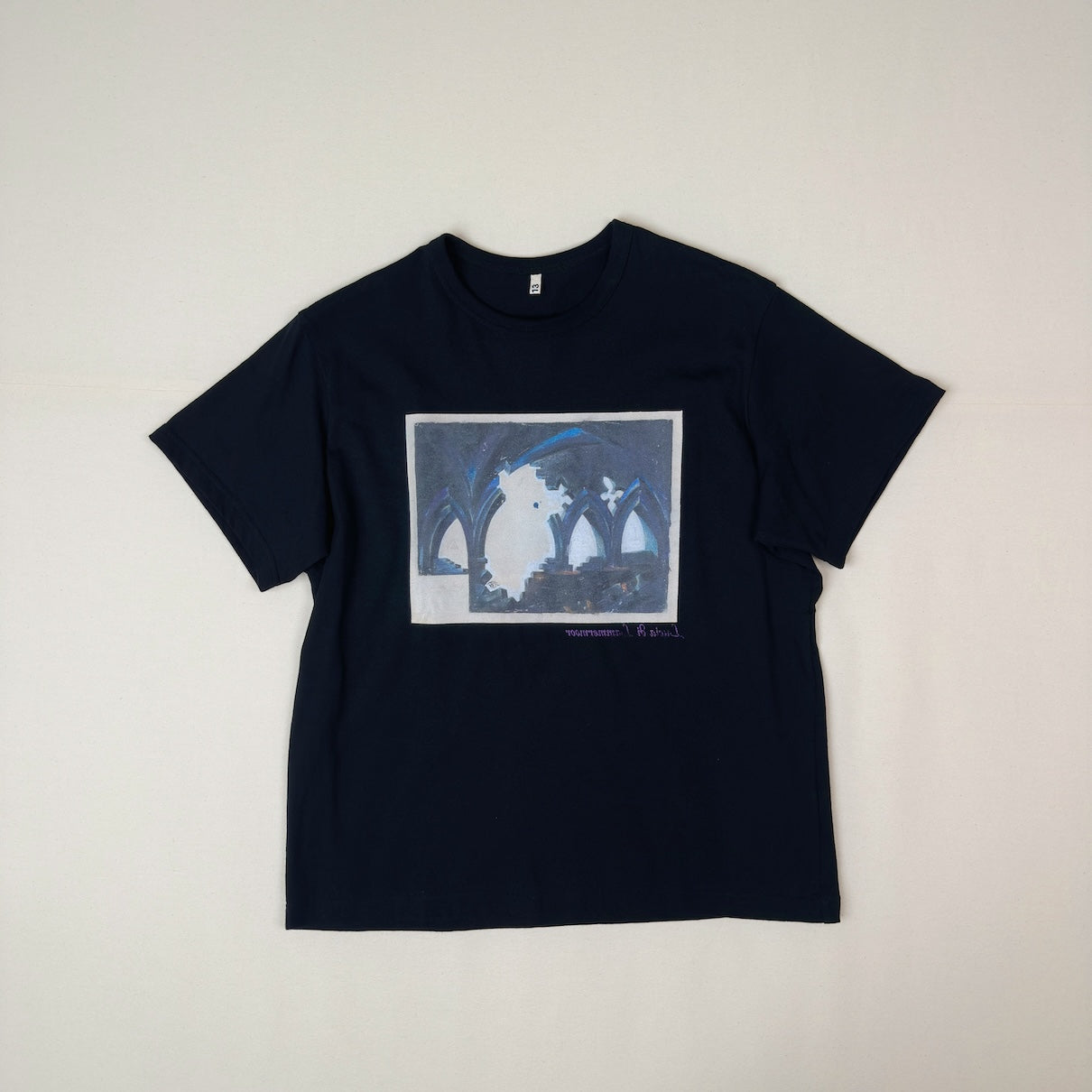 Printed T-shirt Black