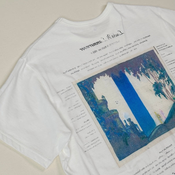 Printed T-shirt White