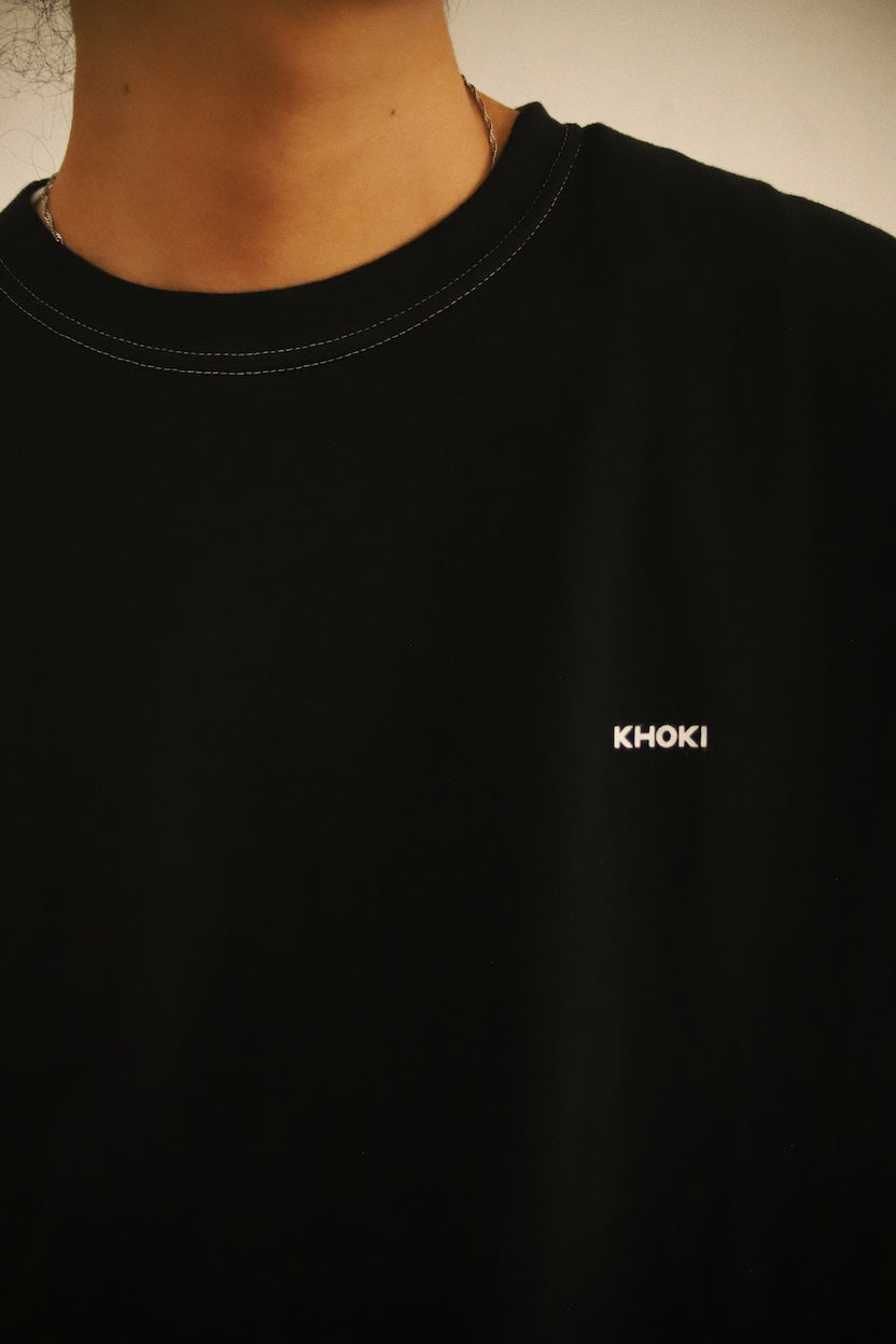 Printed T-shirt Black