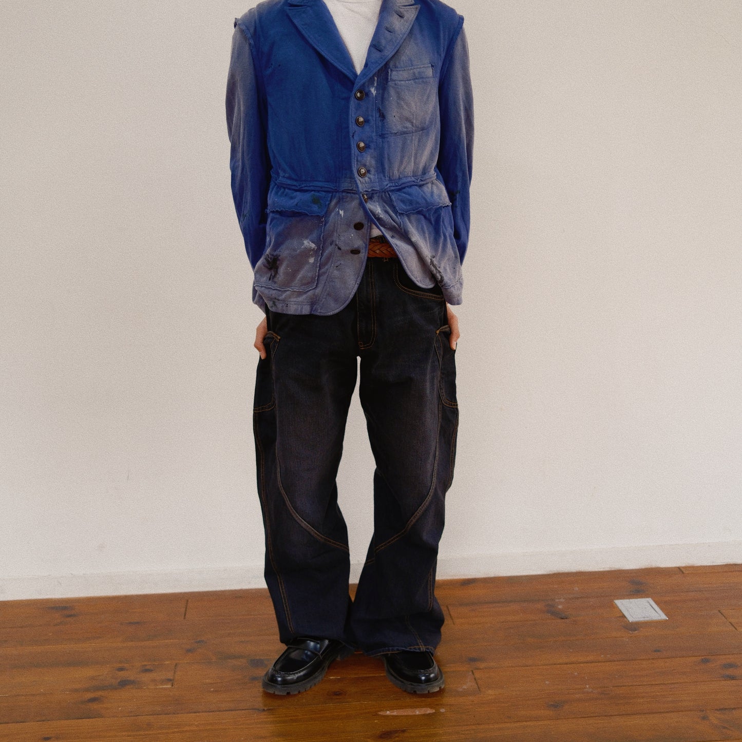 Faded Memory Jacket  Blue