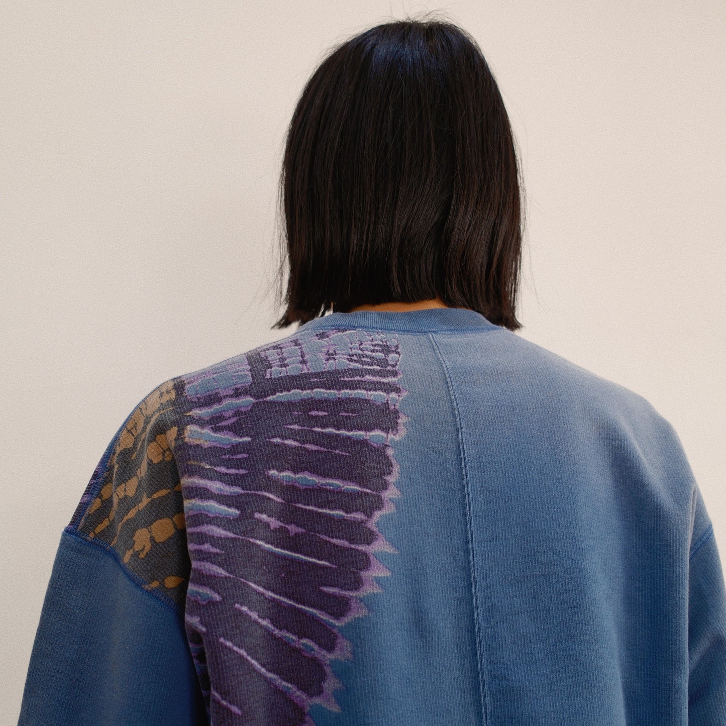 Tie-Dye Sweat Shirt Navy