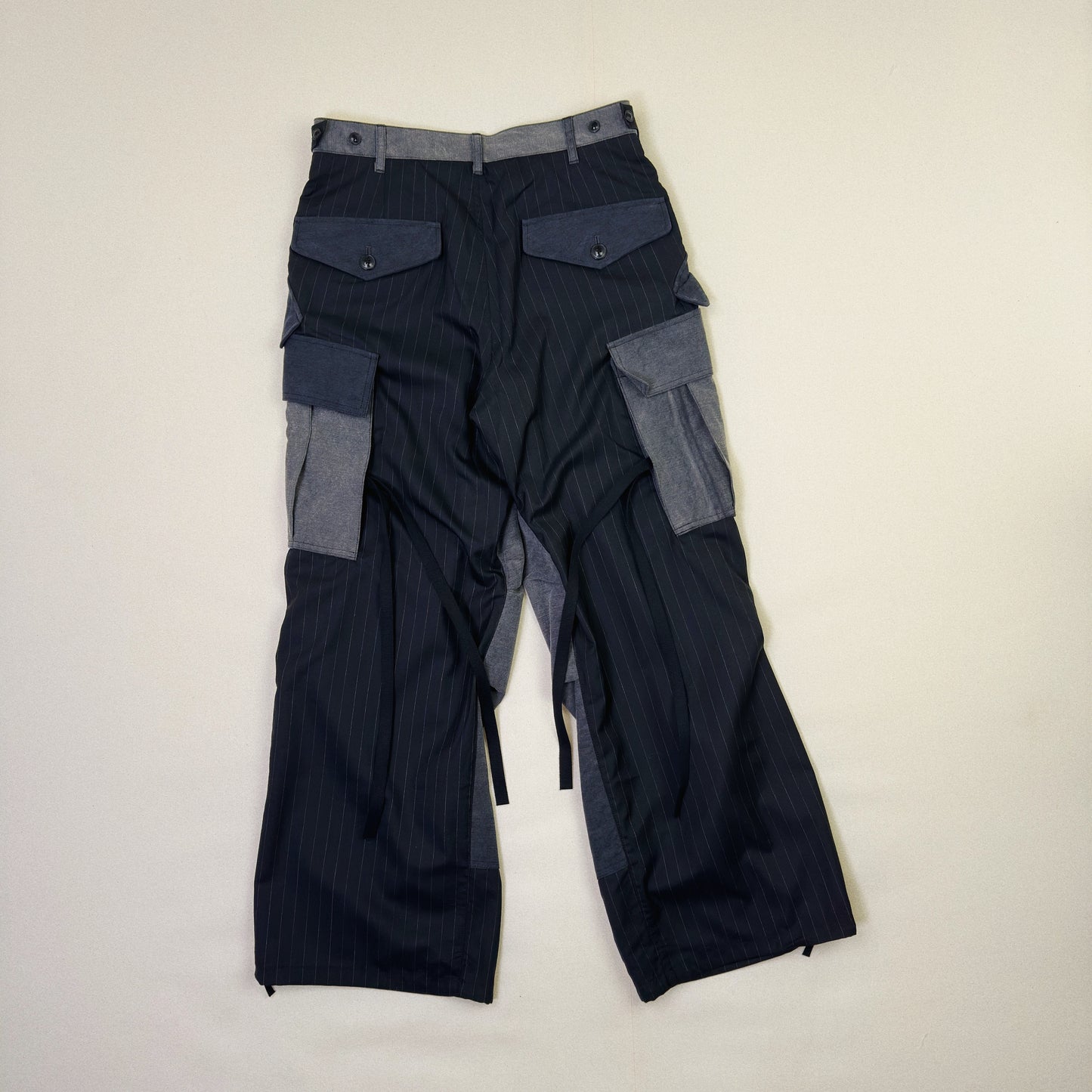Combination Military Pants Black