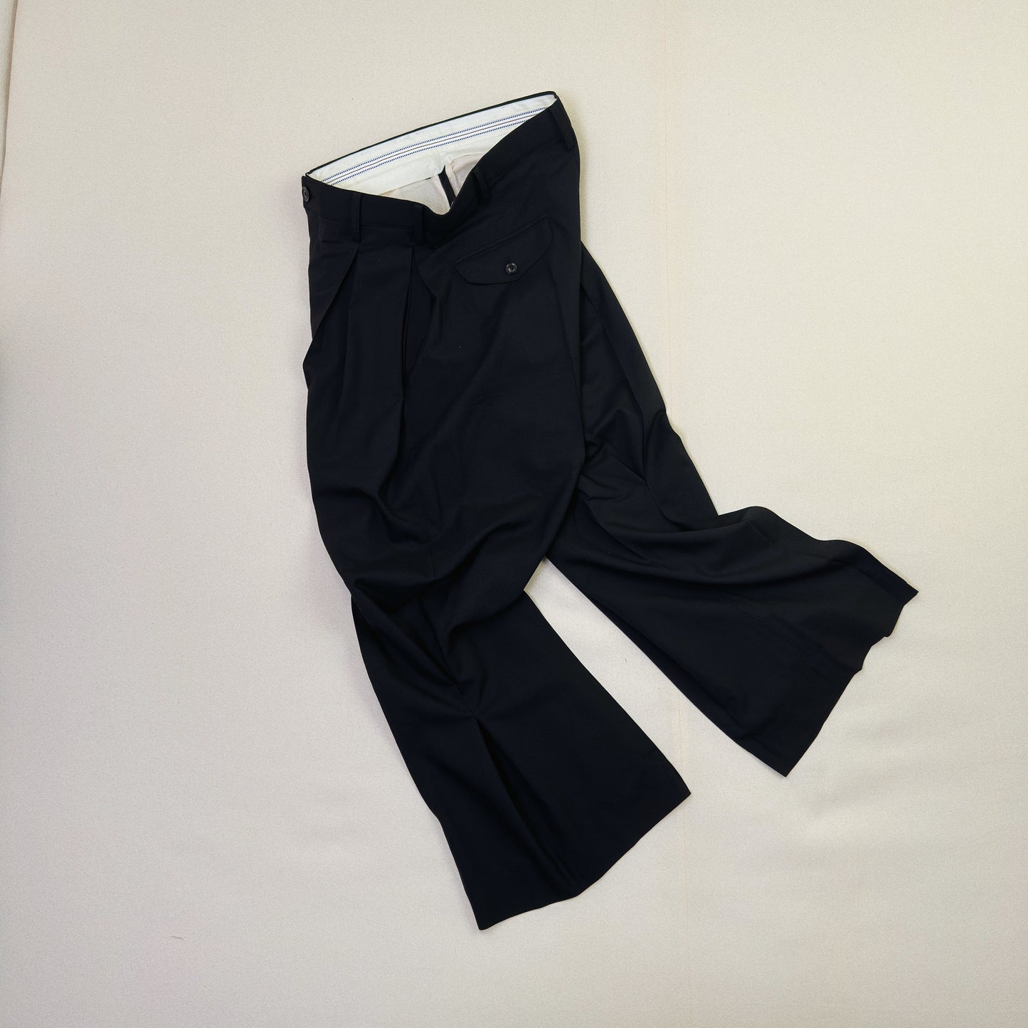 Pleated Dress Pants　Black