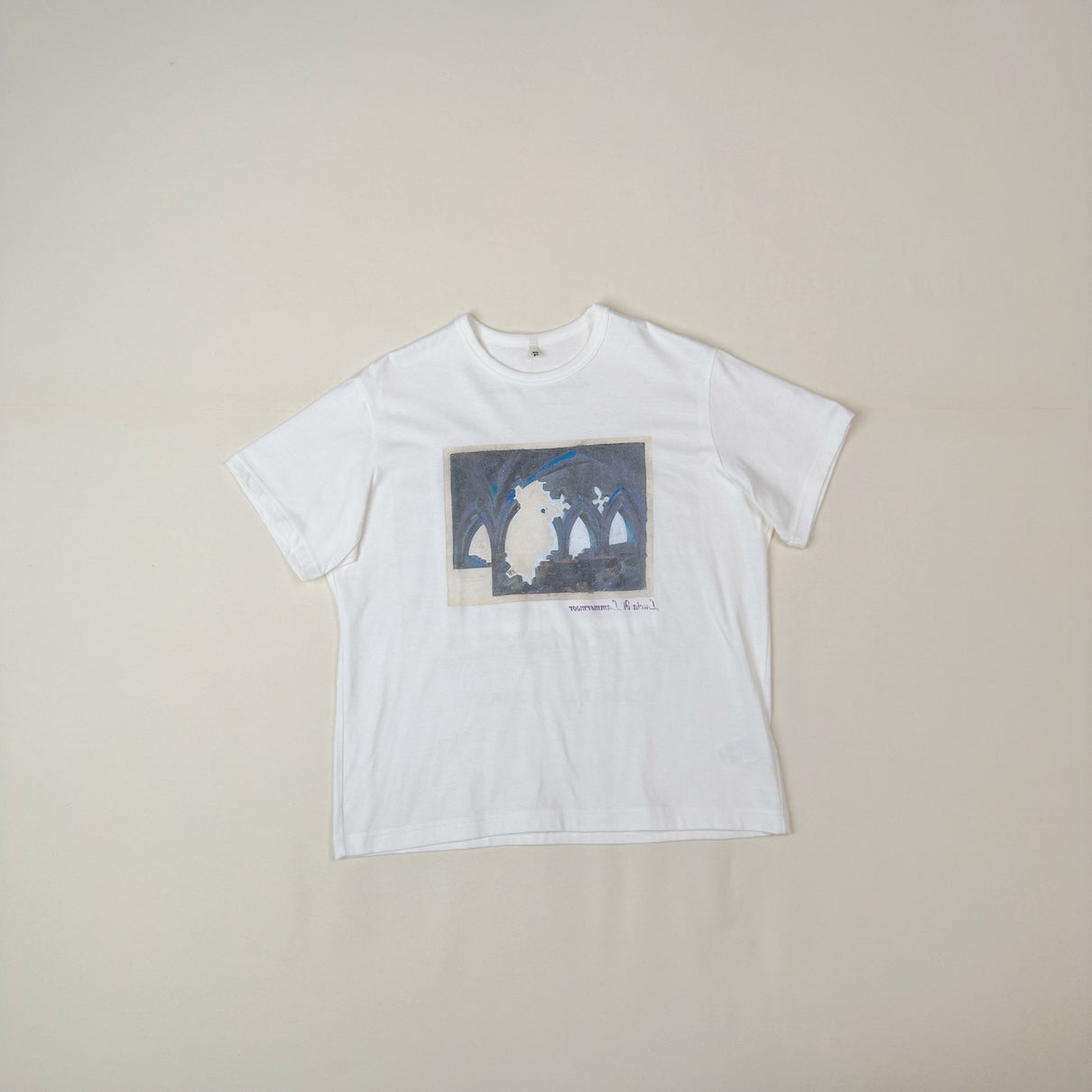 Printed T-shirt White
