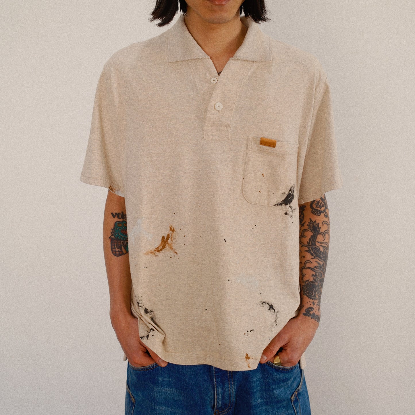 Faded Memory T Shirt　Oatmeal