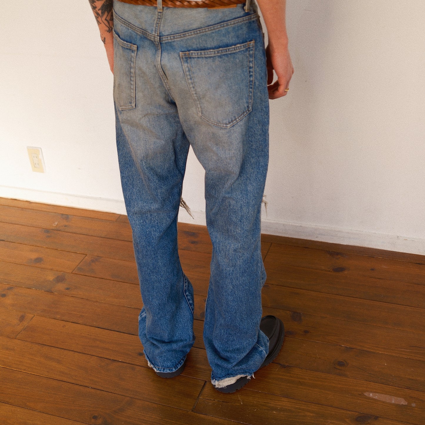 Fated Memory Denim Pants  Indigo