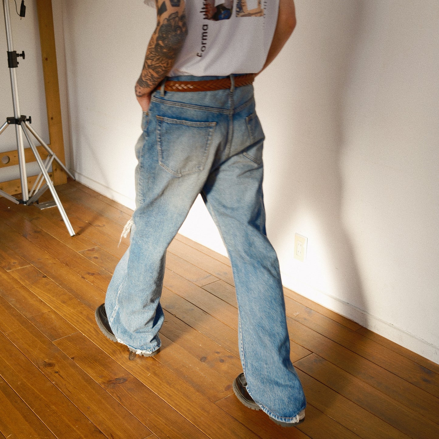 Fated Memory Denim Pants  Indigo