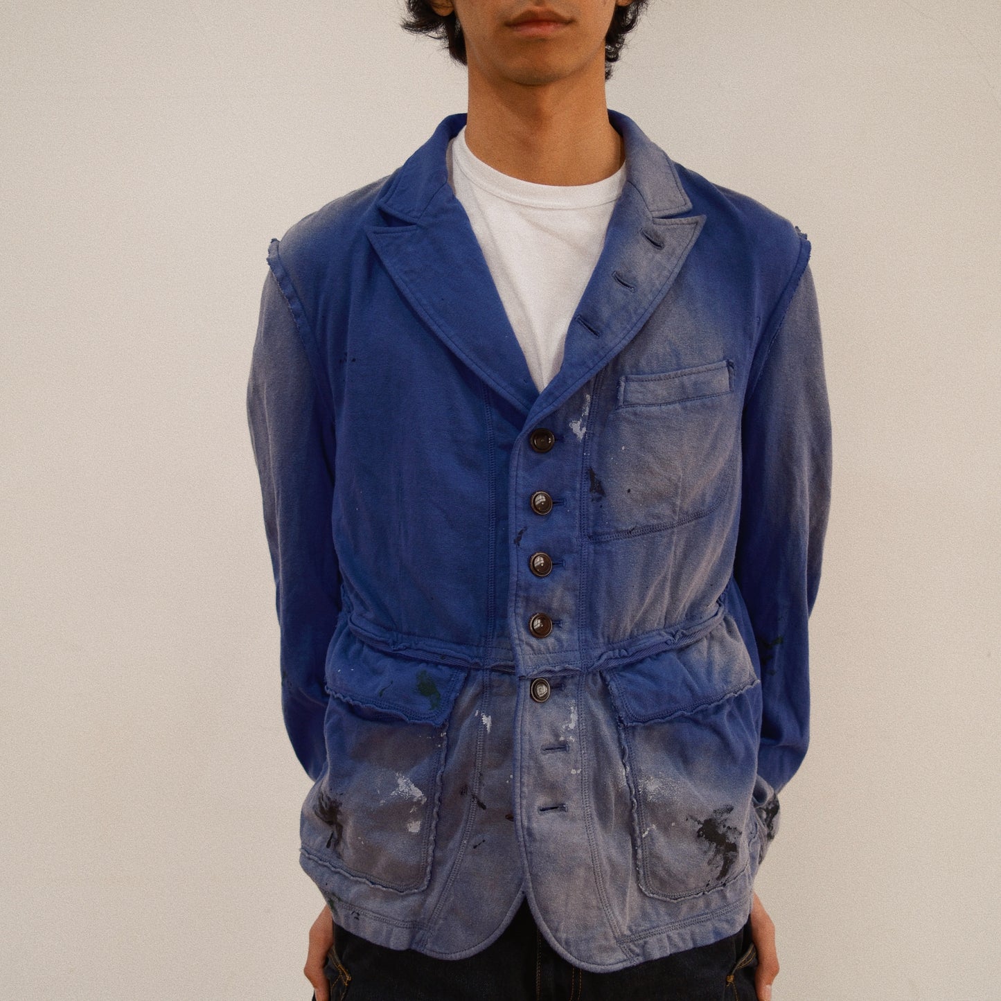 Faded Memory Jacket  Blue