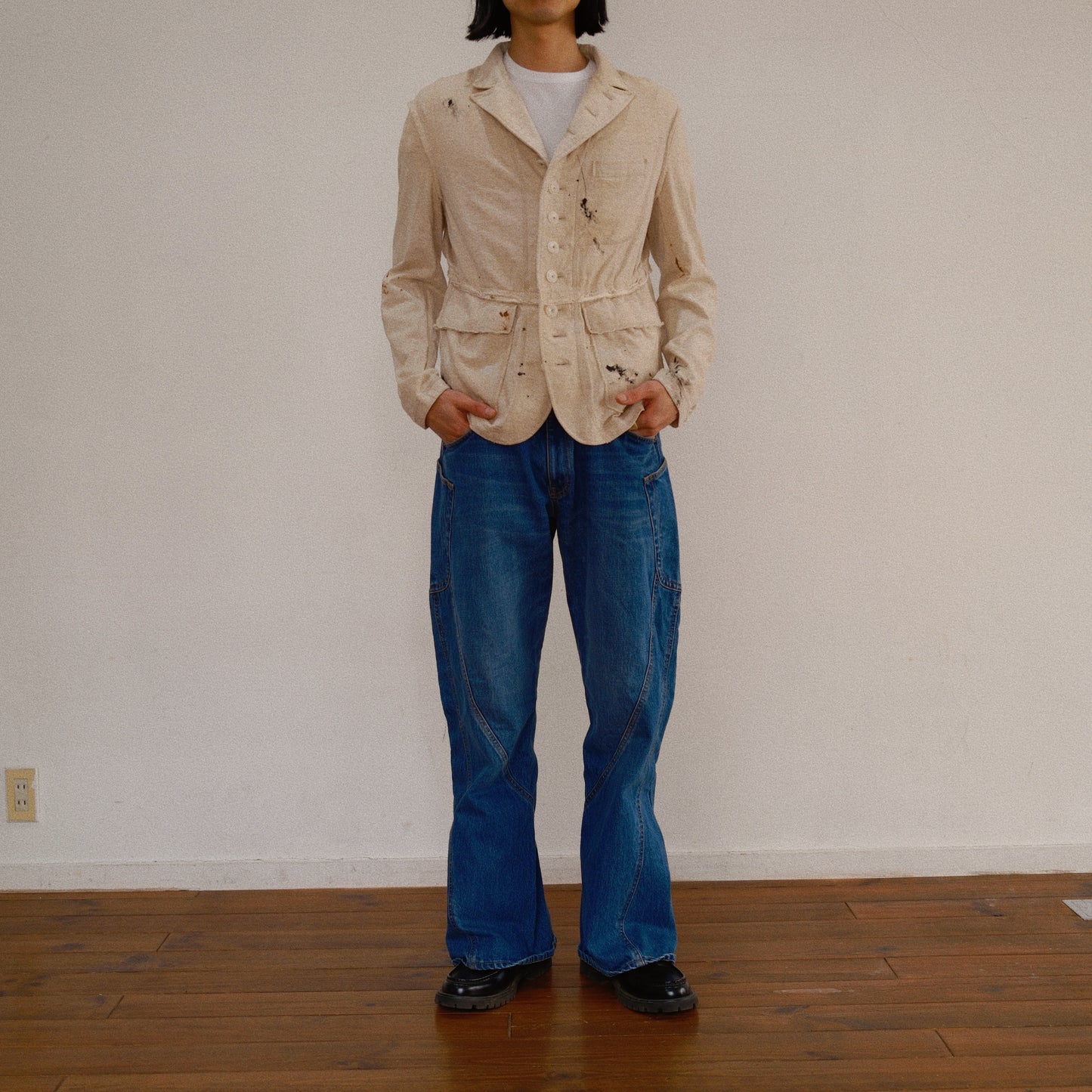 Faded Memory Jacket  Oatmeal