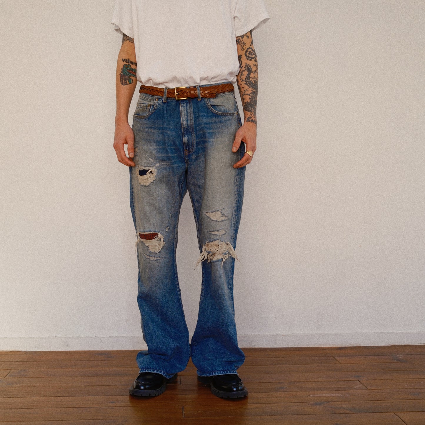 Fated Memory Denim Pants  Indigo