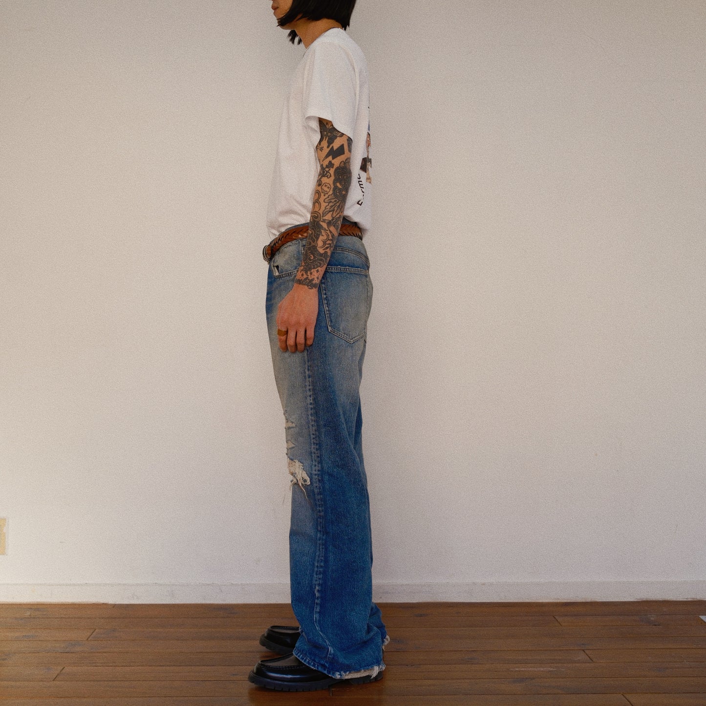 Fated Memory Denim Pants  Indigo