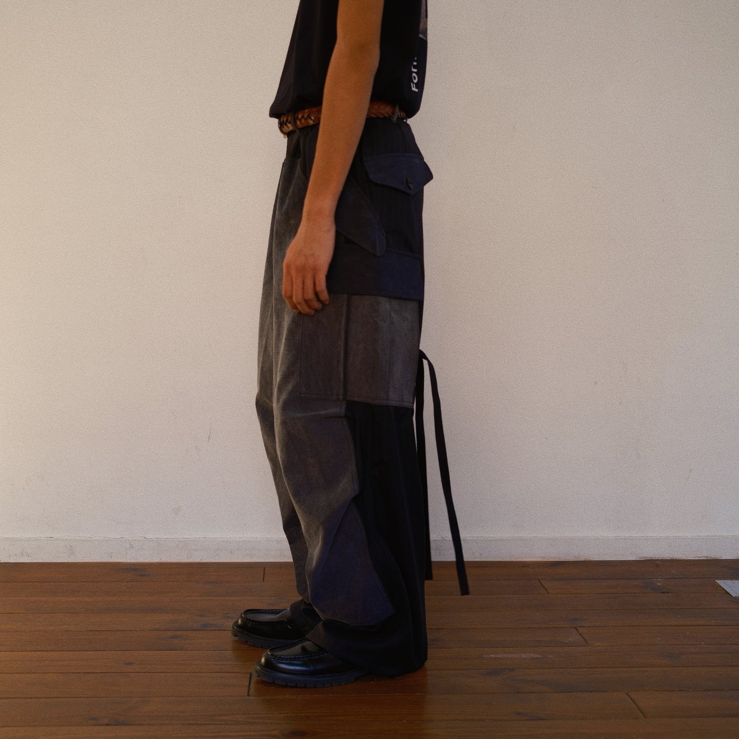 Combination Military Pants Black