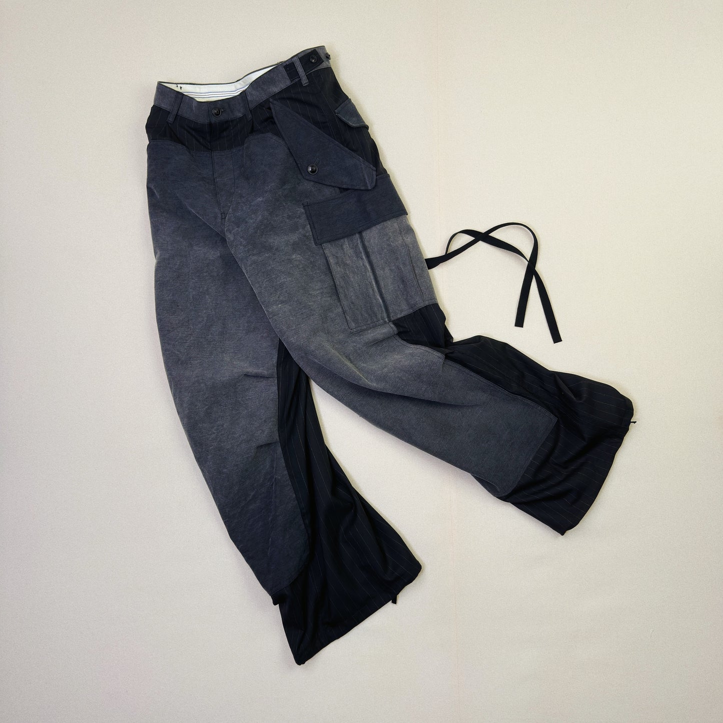 Combination Military Pants Black