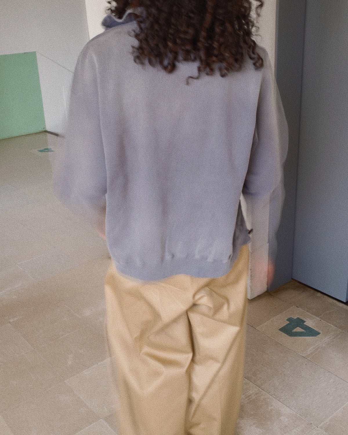 Asymmetric Sweatshirt Gray