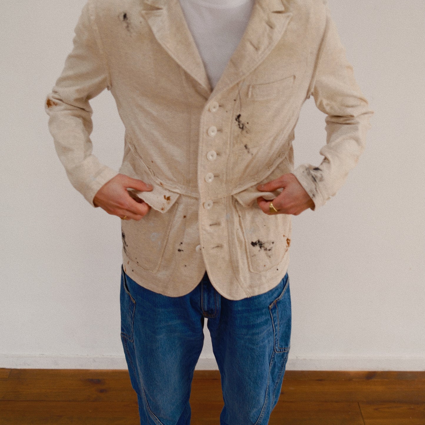 Faded Memory Jacket  Oatmeal