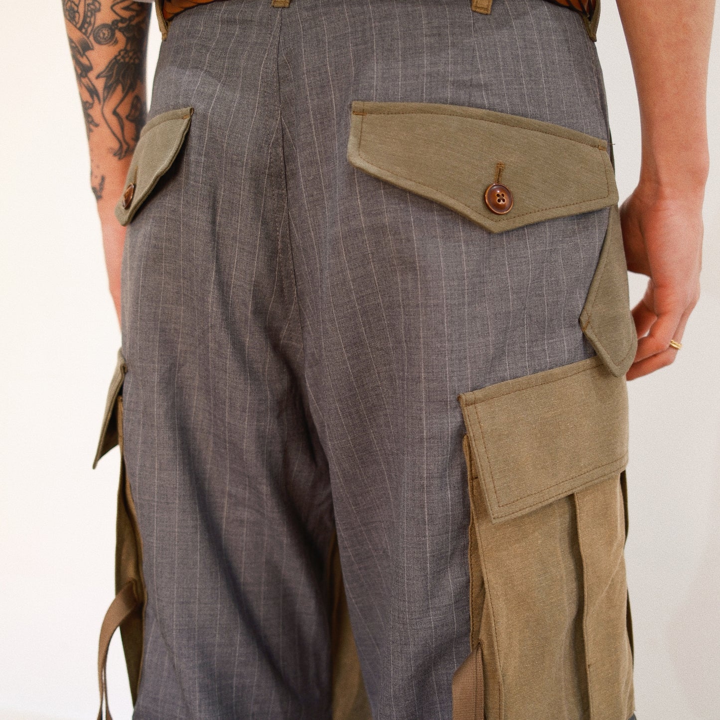 Combination Military Pants Khaki