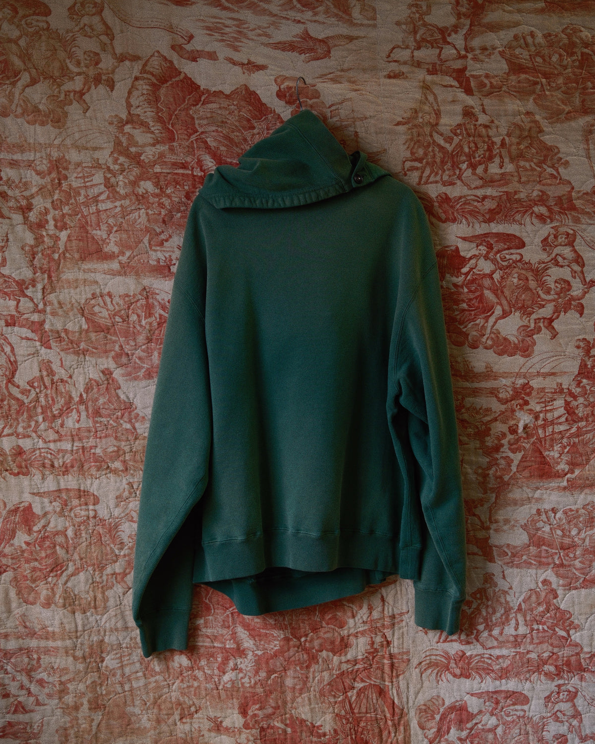 Asymmetric Sweatshirt Green