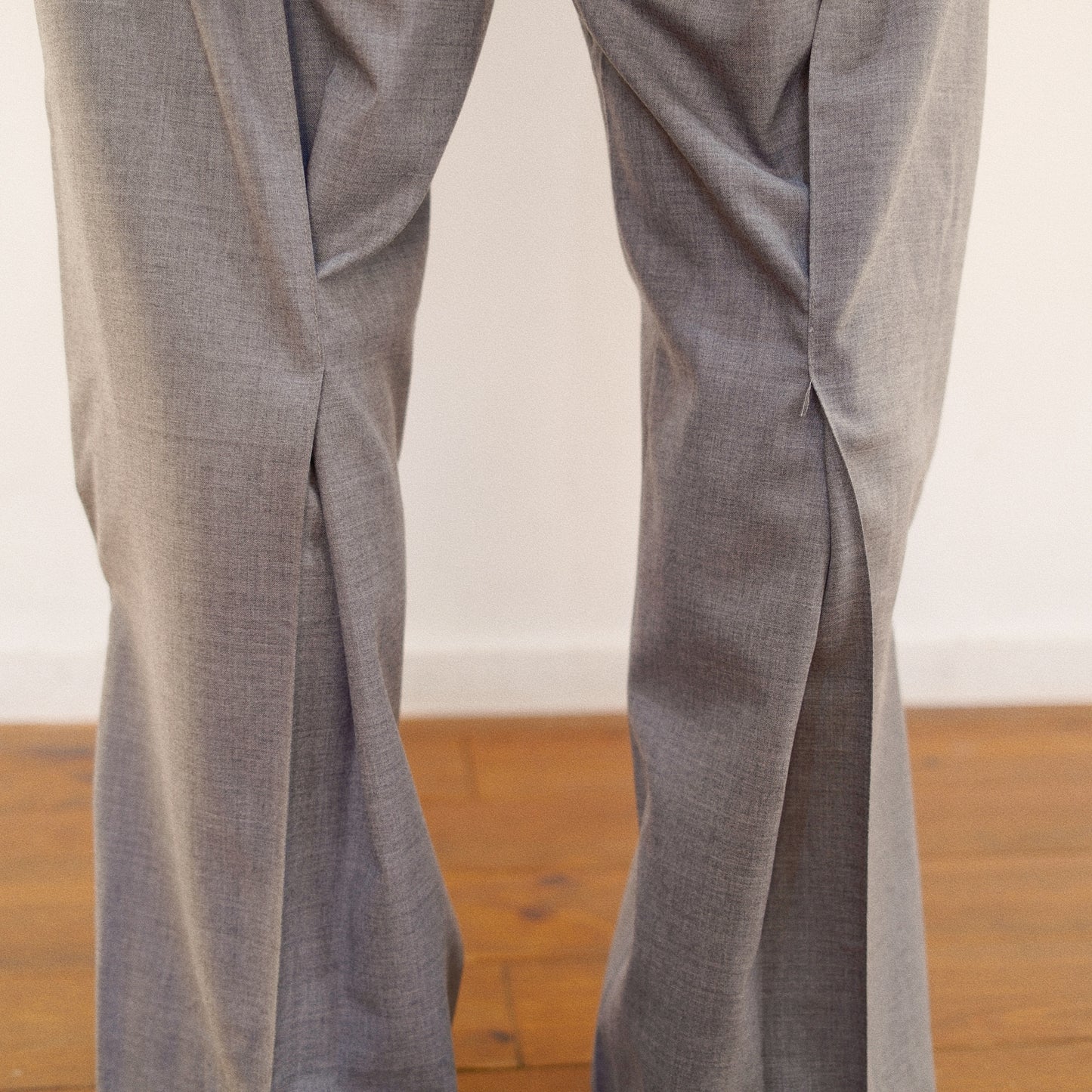 Pleated Dress Pants　Gray