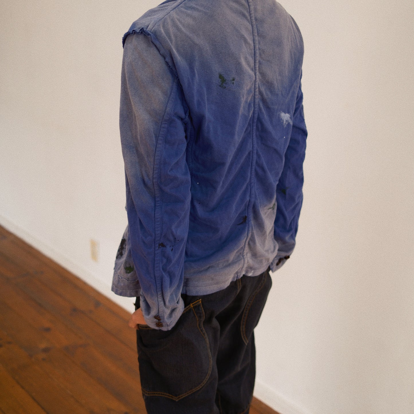 Faded Memory Jacket  Blue