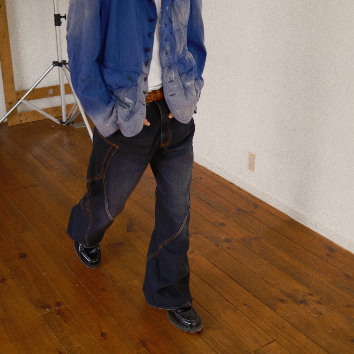 Faded Memory Jacket  Blue