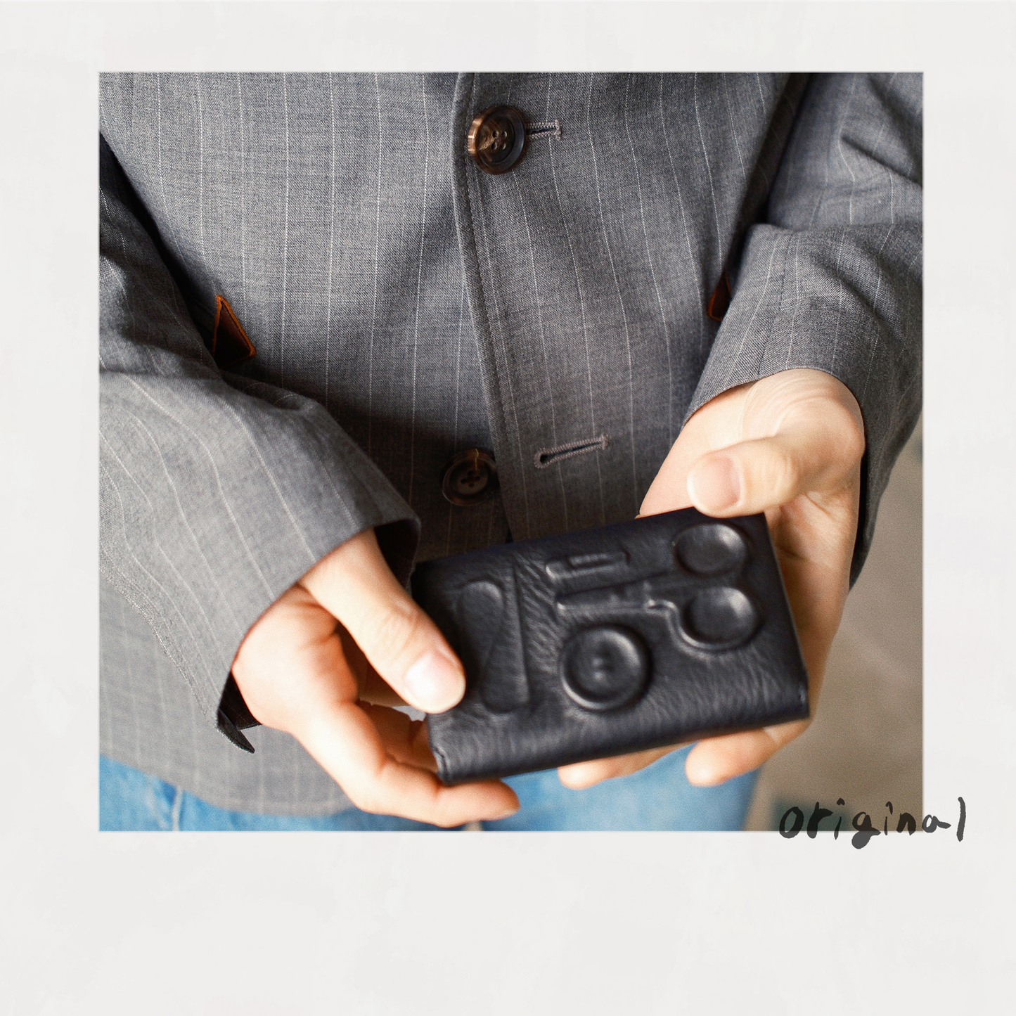 The Object Card Case  Black