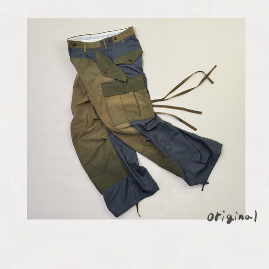 Combination Military Pants Khaki