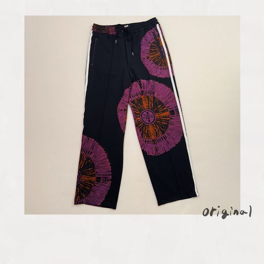 Tie-Dye Track Pants Black p-03