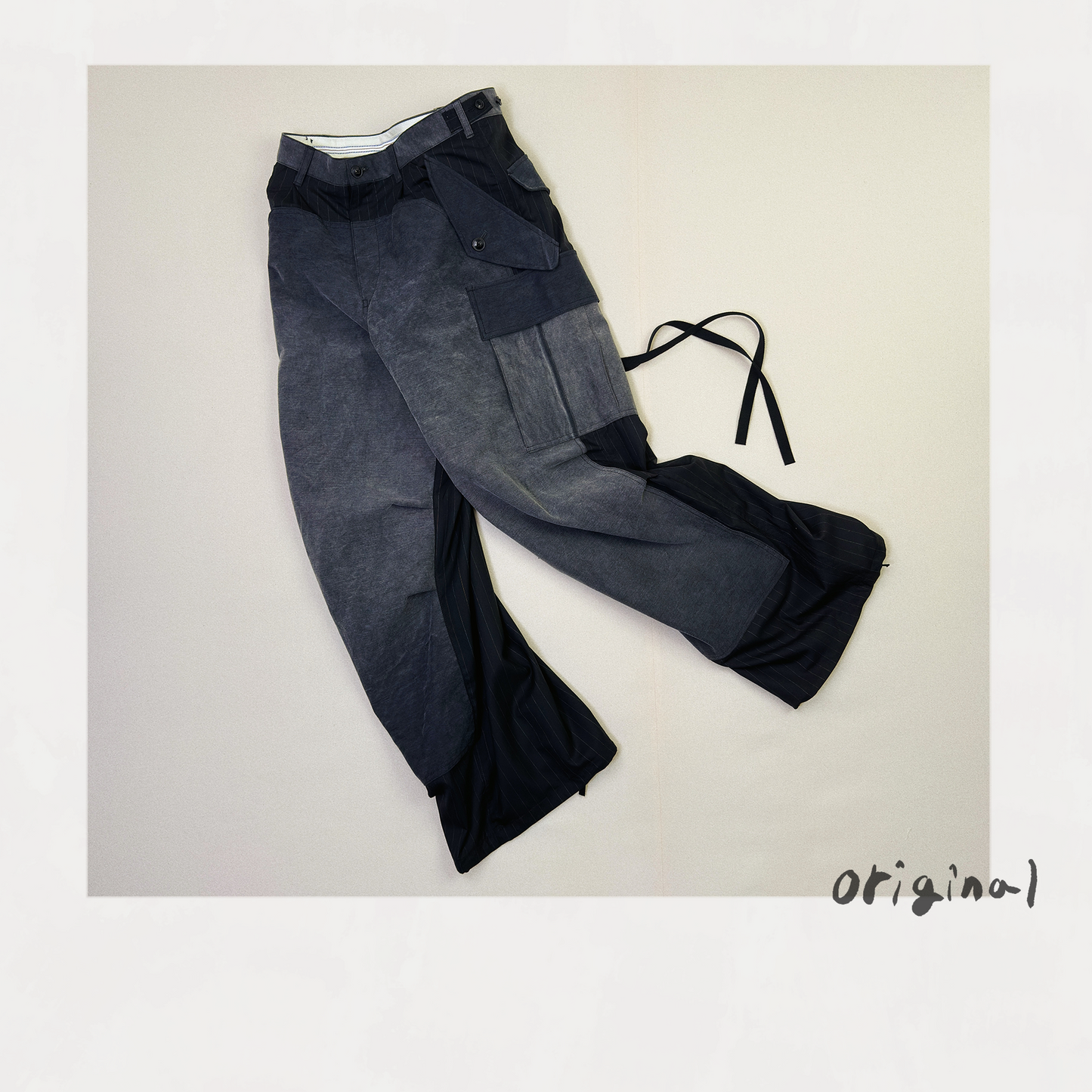 Combination Military Pants Black