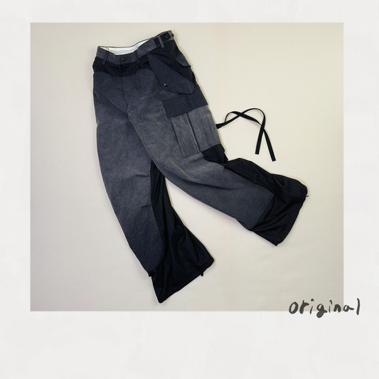 Combination Military Pants Black