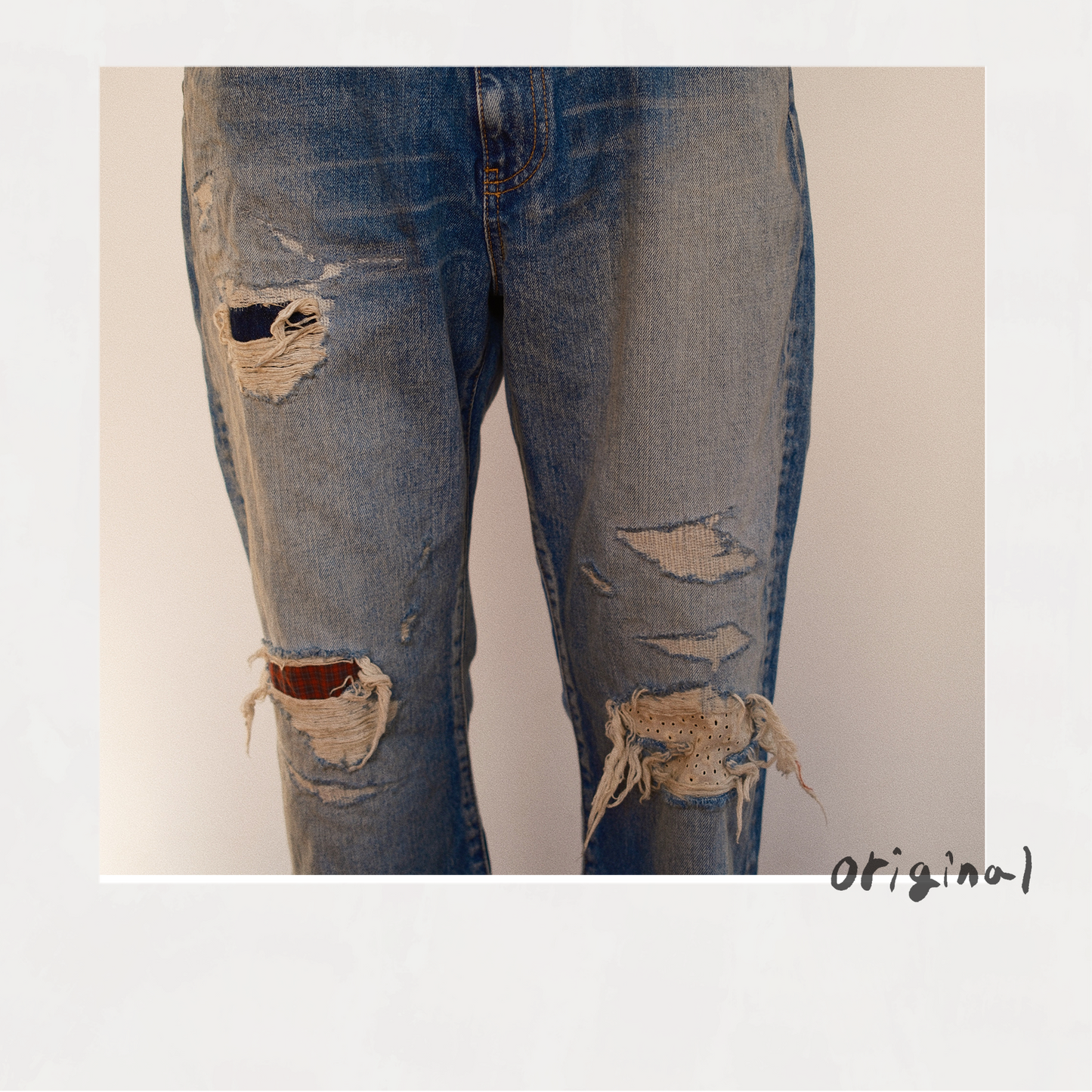 Fated Memory Denim Pants  Indigo