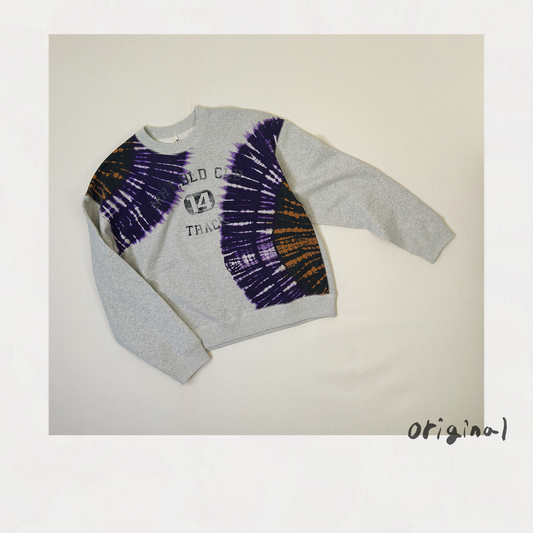 Tie-Dye Sweat Shirt Oatmeal
